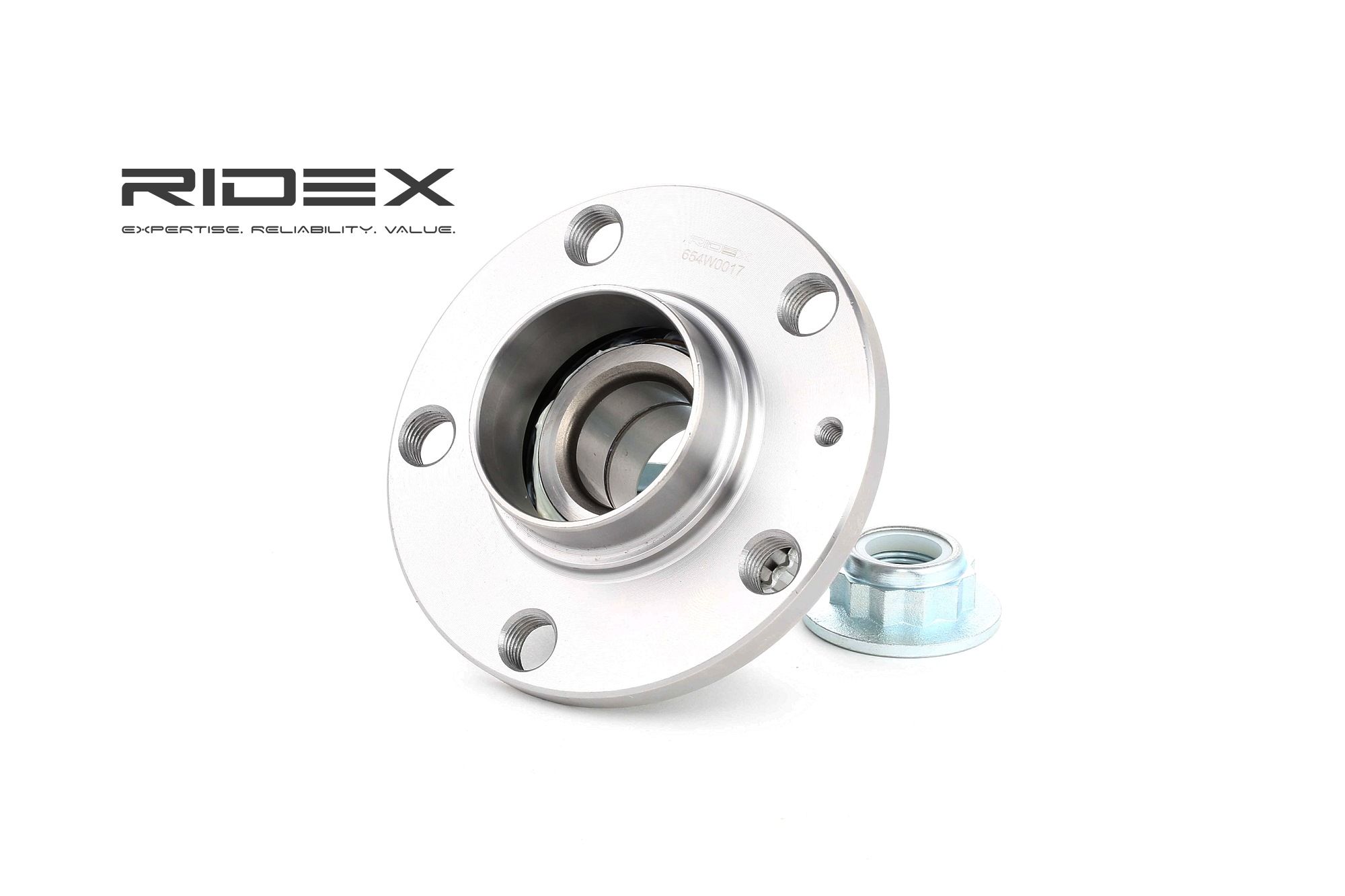 RIDEX Kit De Roulement De Roue 654W0017 Jeu de roulements de roue VW,AUDI,SKODA,GOLF IV 1J1,NEW BEET