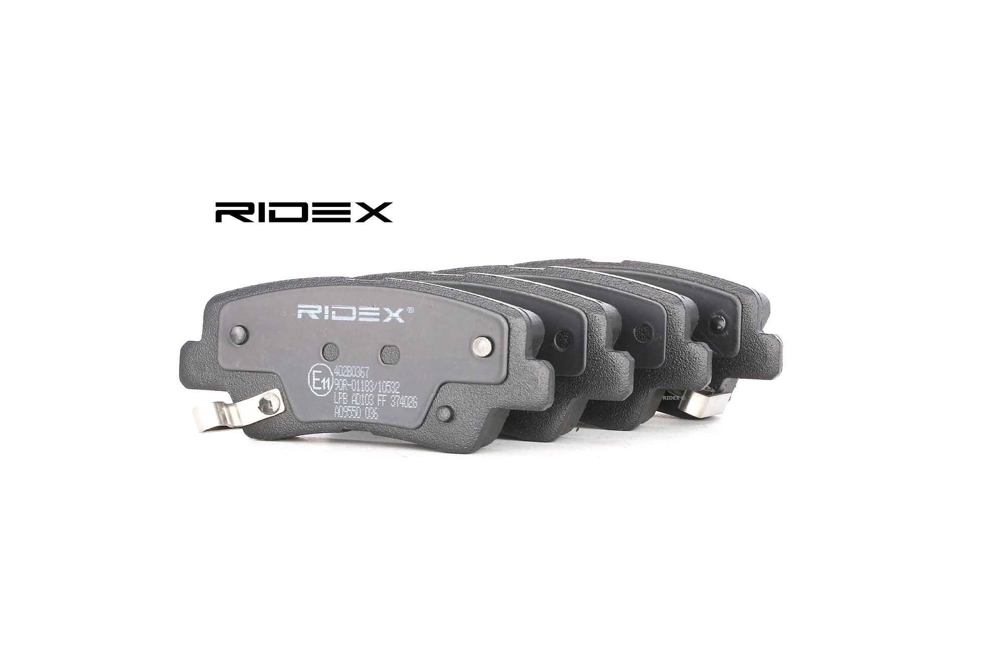 RIDEX Plaquettes De Frein 402B0367 Jeu De Plaquettes De Frein,Jeu de plaquettes de frein, frein à di