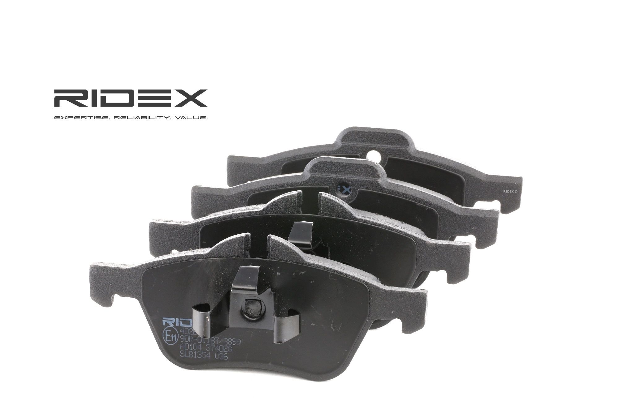 RIDEX Plaquettes De Frein 402B0250 Jeu De Plaquettes De Frein,Jeu de plaquettes de frein, frein à di