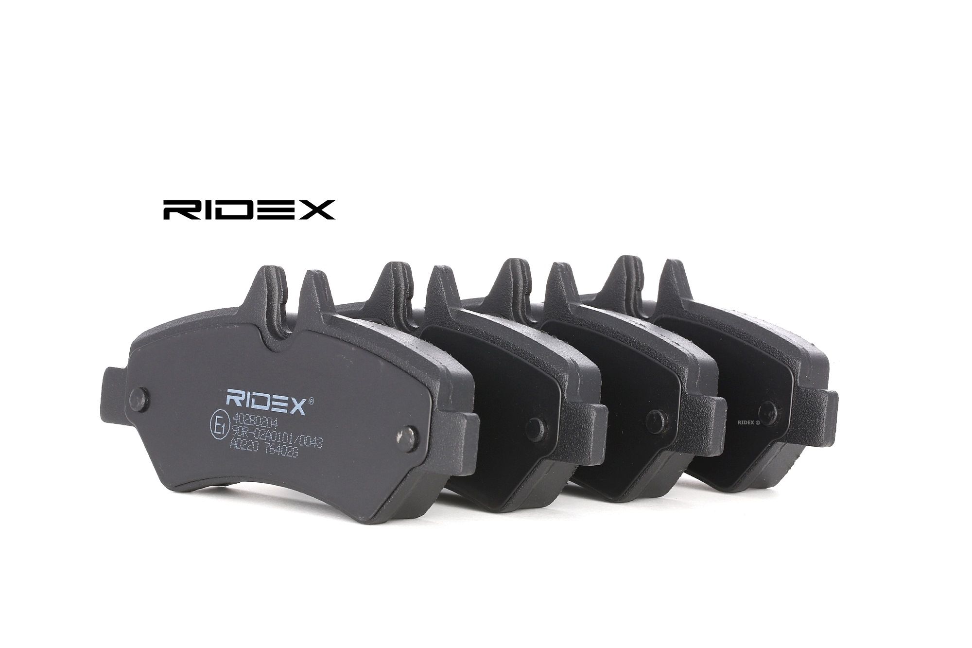 RIDEX Plaquettes De Frein 402B0204 Jeu De Plaquettes De Frein,Jeu de plaquettes de frein, frein à di