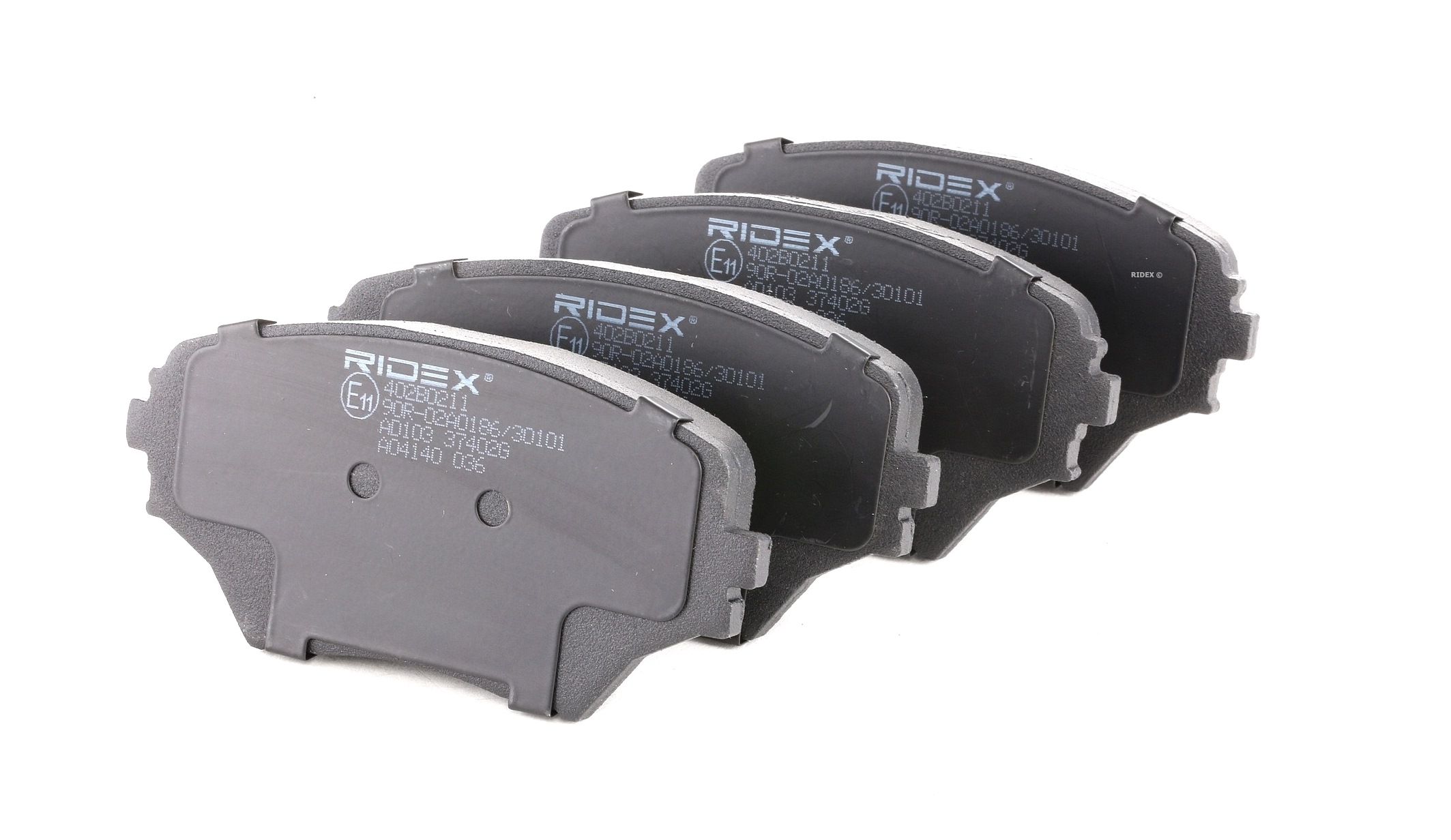 RIDEX Plaquettes De Frein 402B0211 Jeu De Plaquettes De Frein,Jeu de plaquettes de frein, frein à di