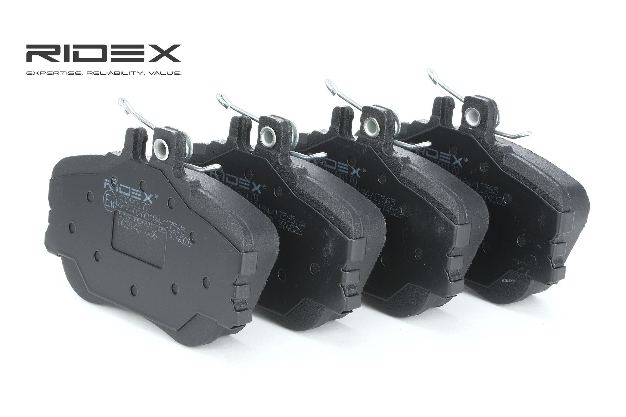 RIDEX Plaquettes De Frein 402B0170 Jeu De Plaquettes De Frein,Jeu de plaquettes de frein, frein à di