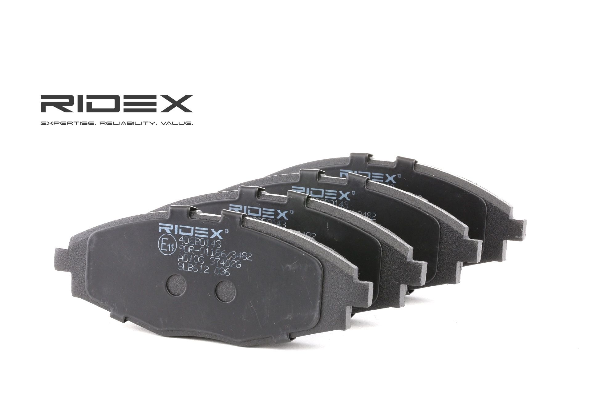 RIDEX Plaquettes De Frein 402B0143 Jeu De Plaquettes De Frein,Jeu de plaquettes de frein, frein à di