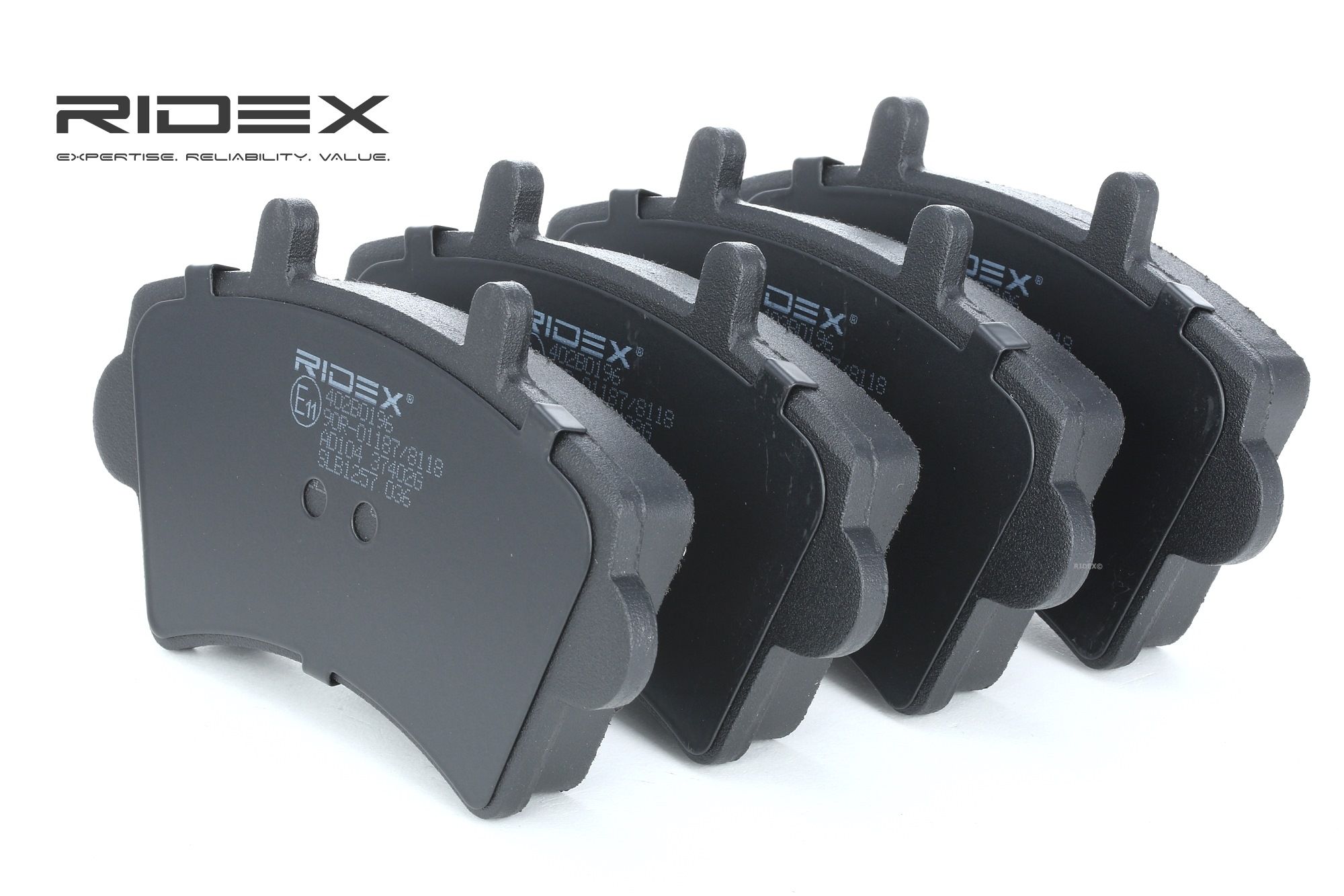RIDEX Plaquettes De Frein 402B0196 Jeu De Plaquettes De Frein,Jeu de plaquettes de frein, frein à di
