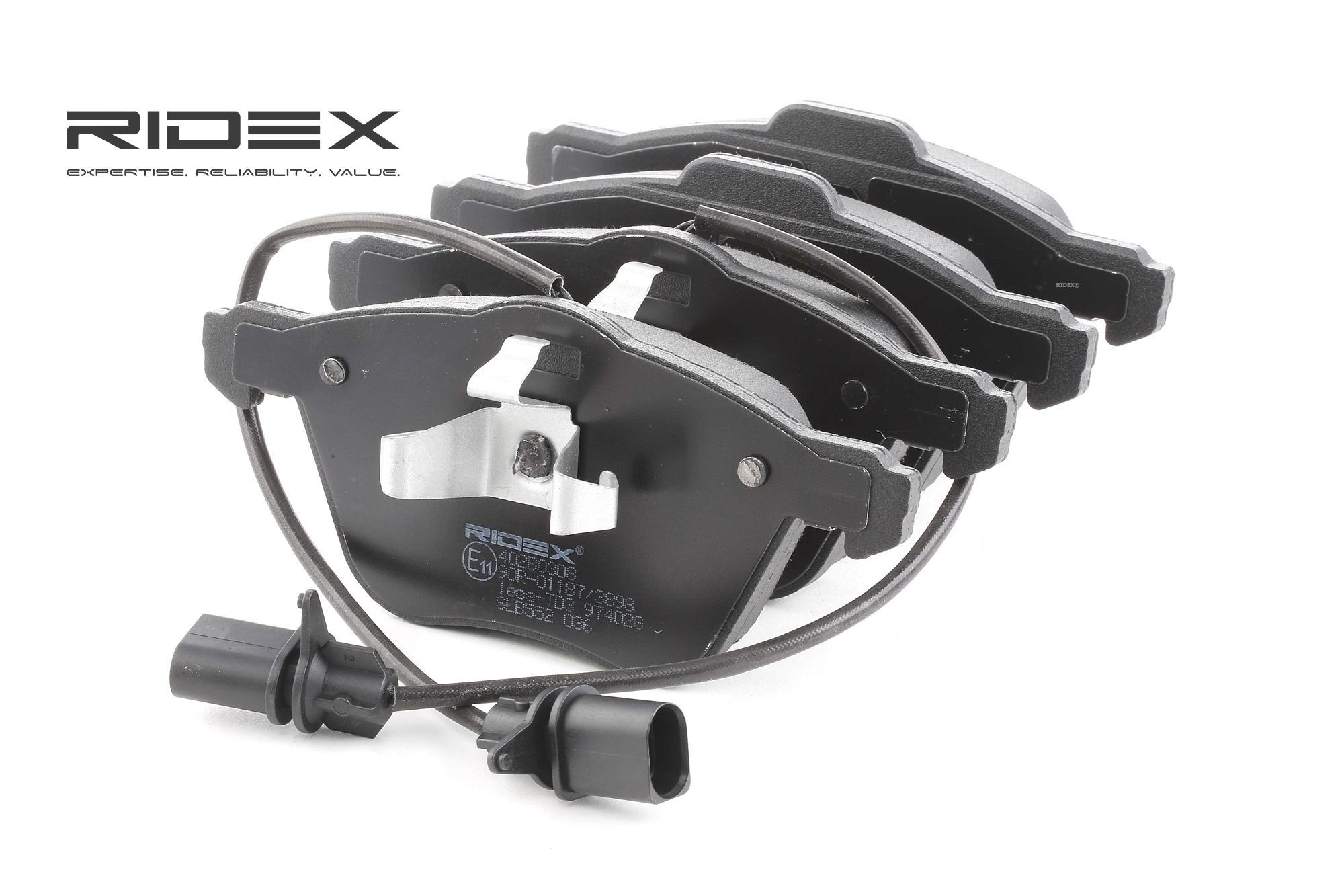 RIDEX Plaquettes De Frein 402B0308 Jeu De Plaquettes De Frein,Jeu de plaquettes de frein, frein à di
