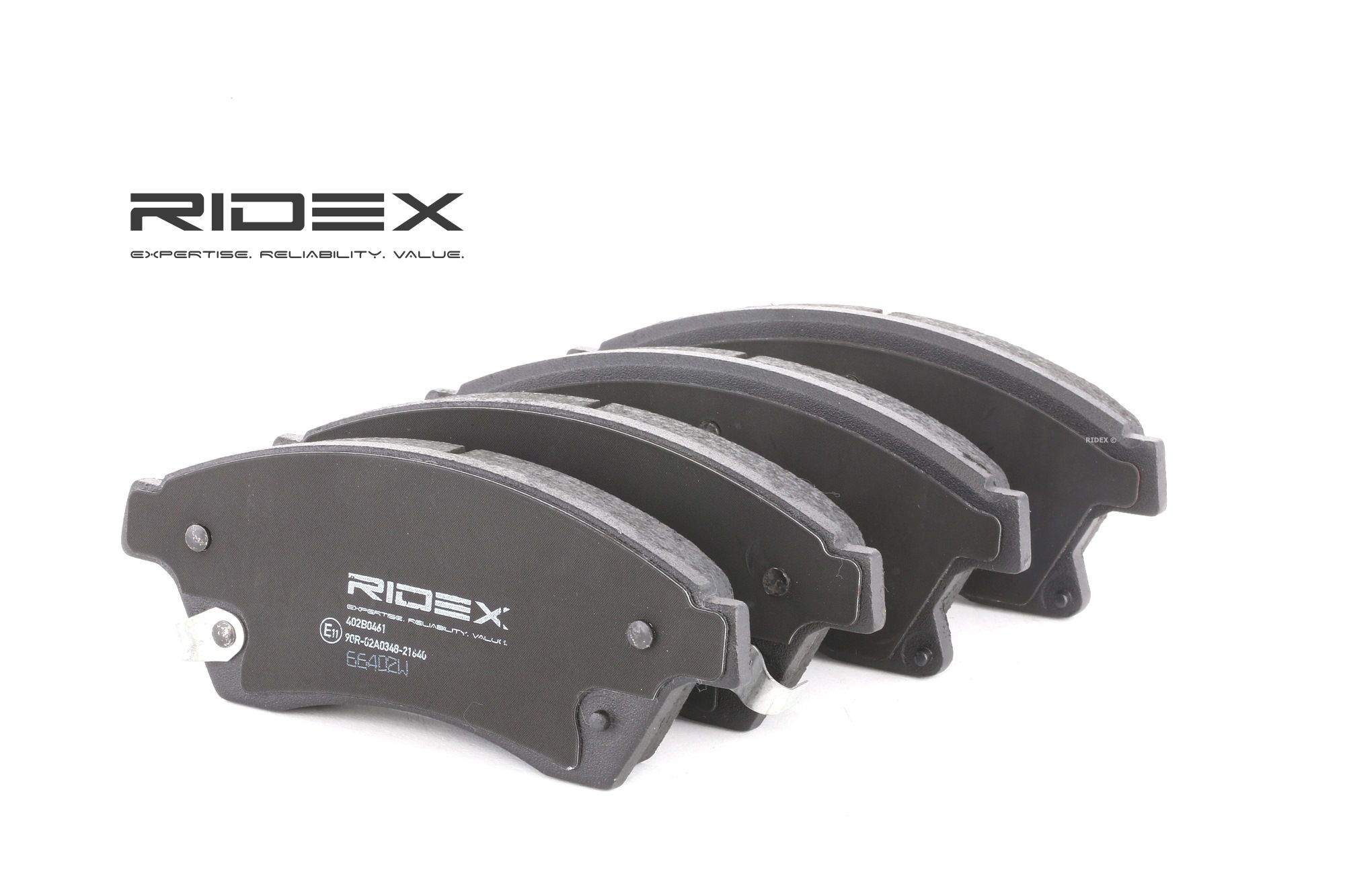 RIDEX Plaquettes De Frein 402B0461 Jeu De Plaquettes De Frein,Jeu de plaquettes de frein, frein à di