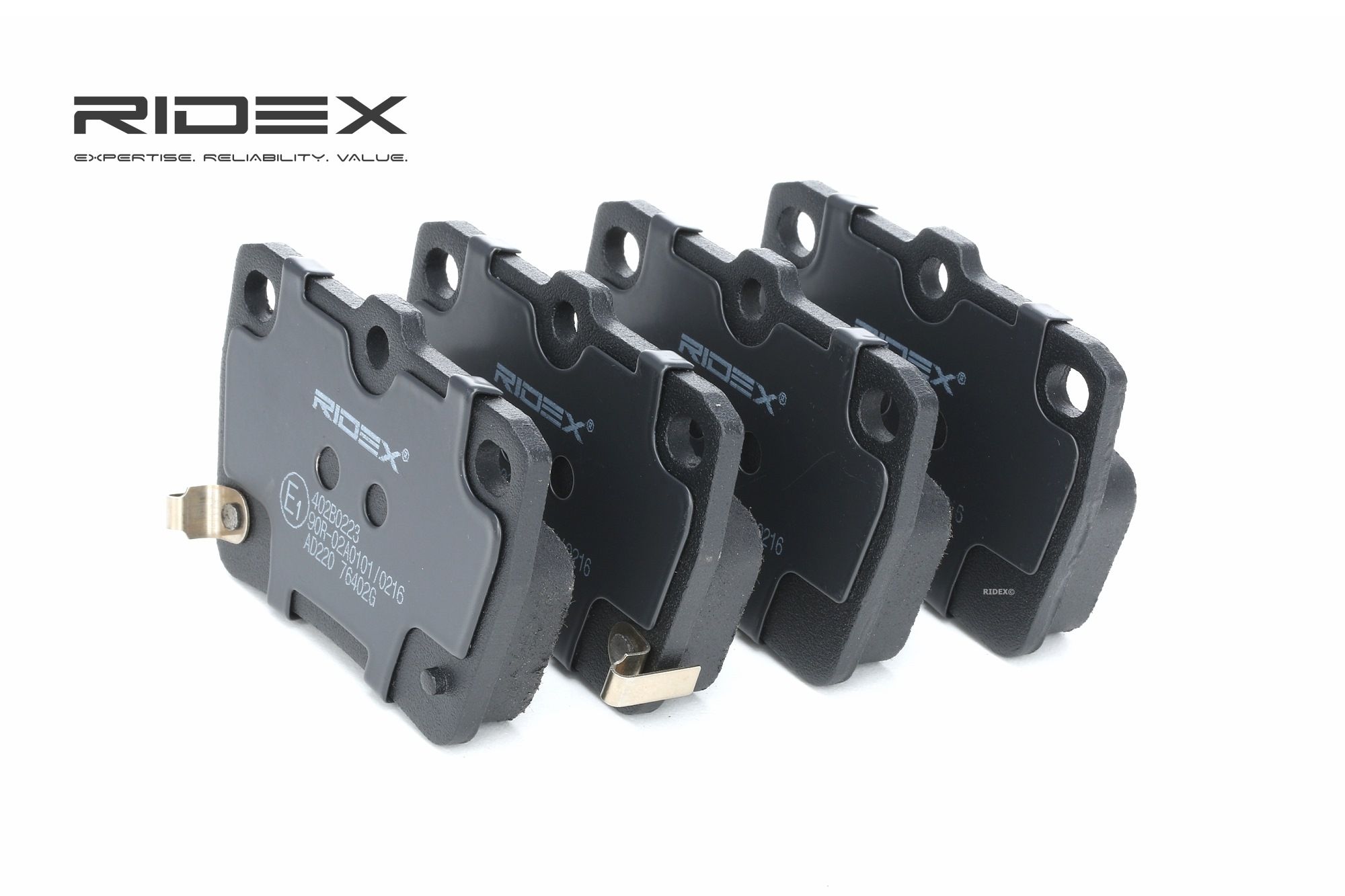 RIDEX Plaquettes De Frein 402B0223 Jeu De Plaquettes De Frein,Jeu de plaquettes de frein, frein à di