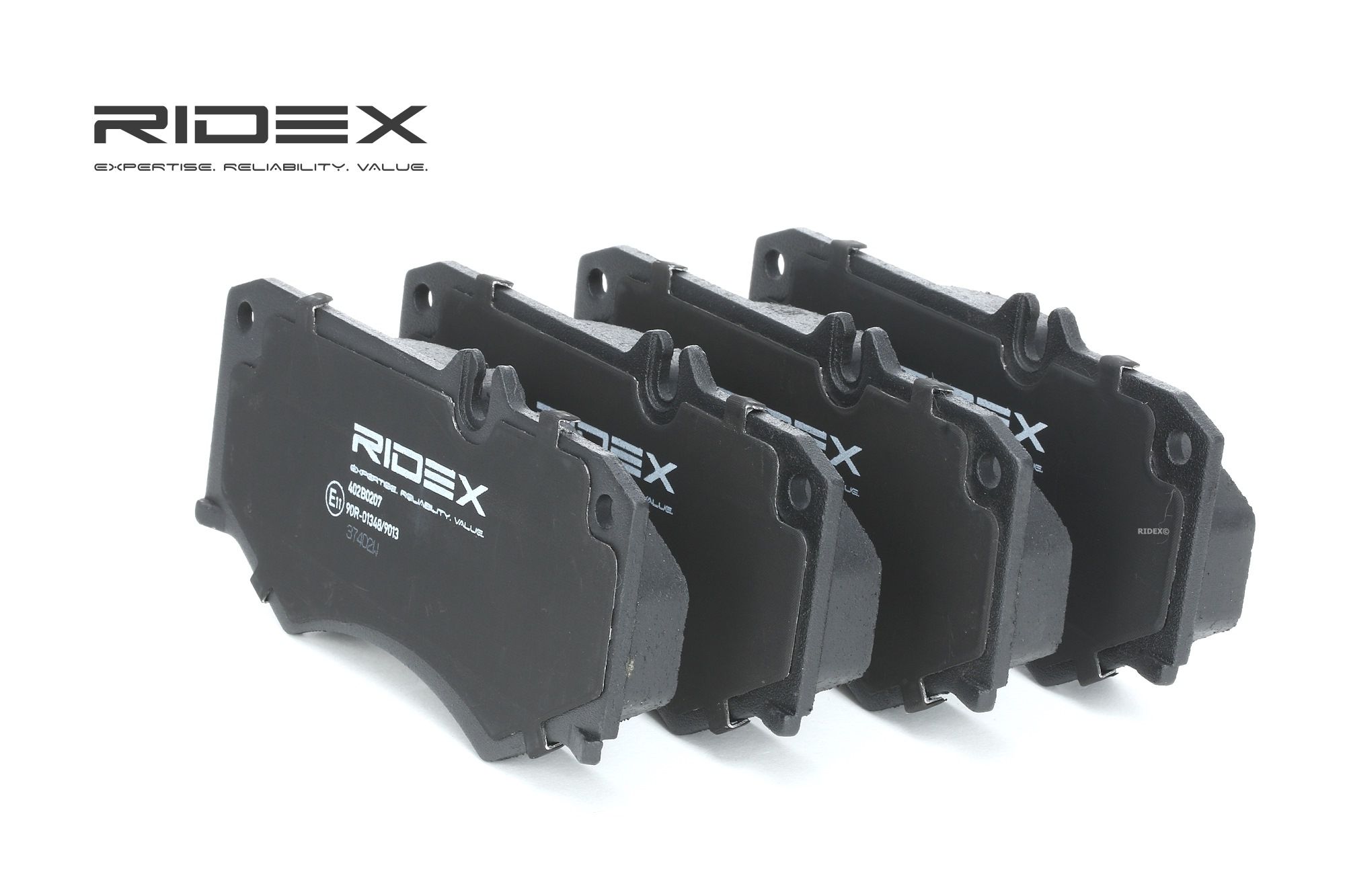 RIDEX Plaquettes De Frein 402B0207 Jeu De Plaquettes De Frein,Jeu de plaquettes de frein, frein à di