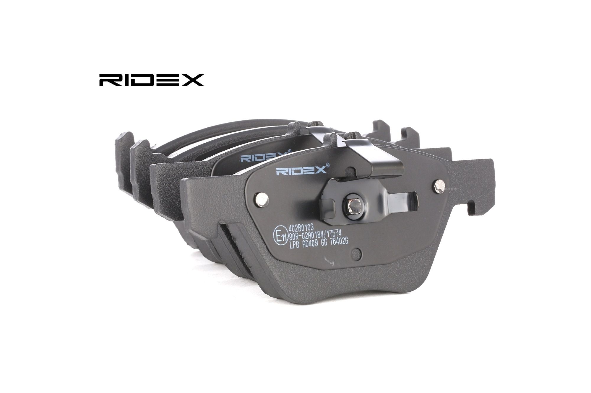 RIDEX Plaquettes De Frein 402B0103 Jeu De Plaquettes De Frein,Jeu de plaquettes de frein, frein à di