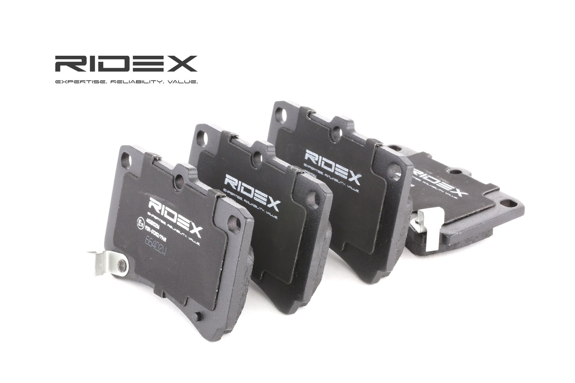 RIDEX Plaquettes De Frein 402B0256 Jeu De Plaquettes De Frein,Jeu de plaquettes de frein, frein à di