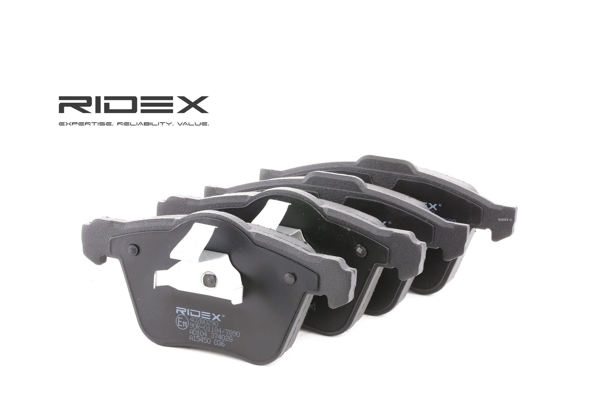 RIDEX Plaquettes De Frein 402B0290 Jeu De Plaquettes De Frein,Jeu de plaquettes de frein, frein à di