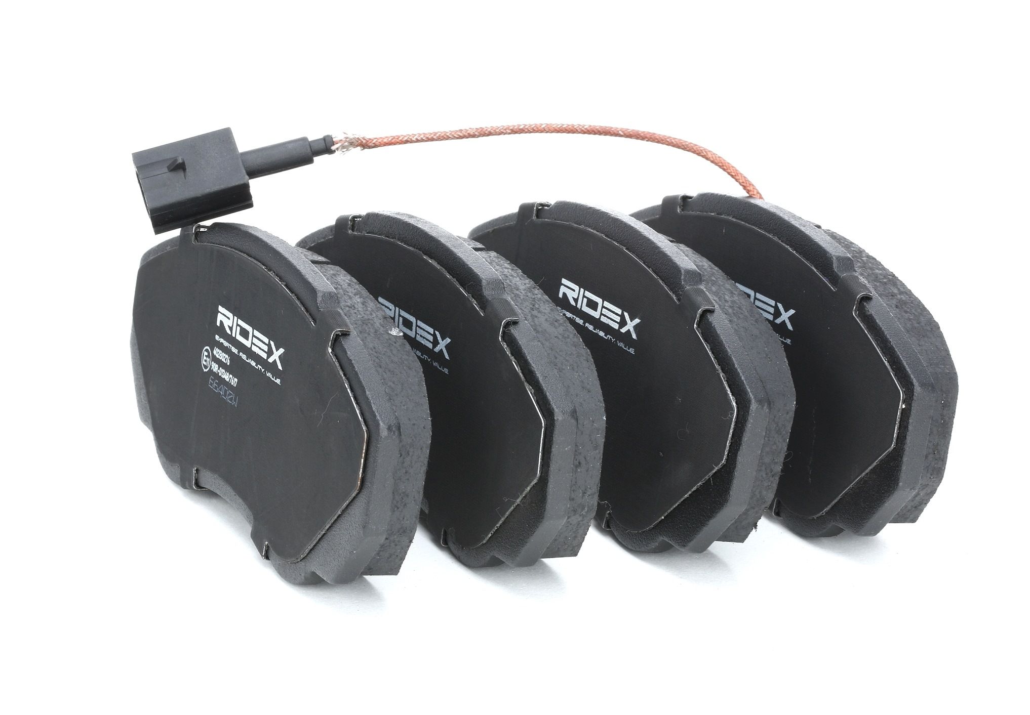 RIDEX Plaquettes De Frein 402B0276 Jeu De Plaquettes De Frein,Jeu de plaquettes de frein, frein à di