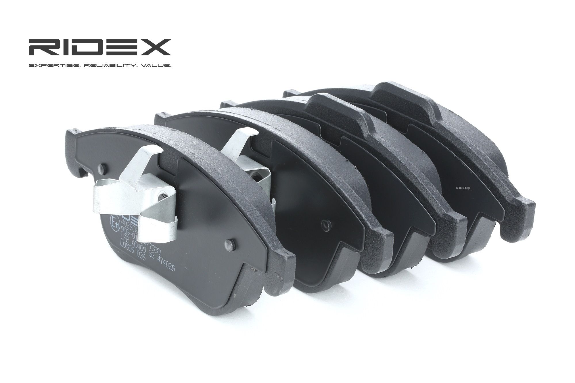 RIDEX Plaquettes De Frein 402B0660 Jeu De Plaquettes De Frein,Jeu de plaquettes de frein, frein à di