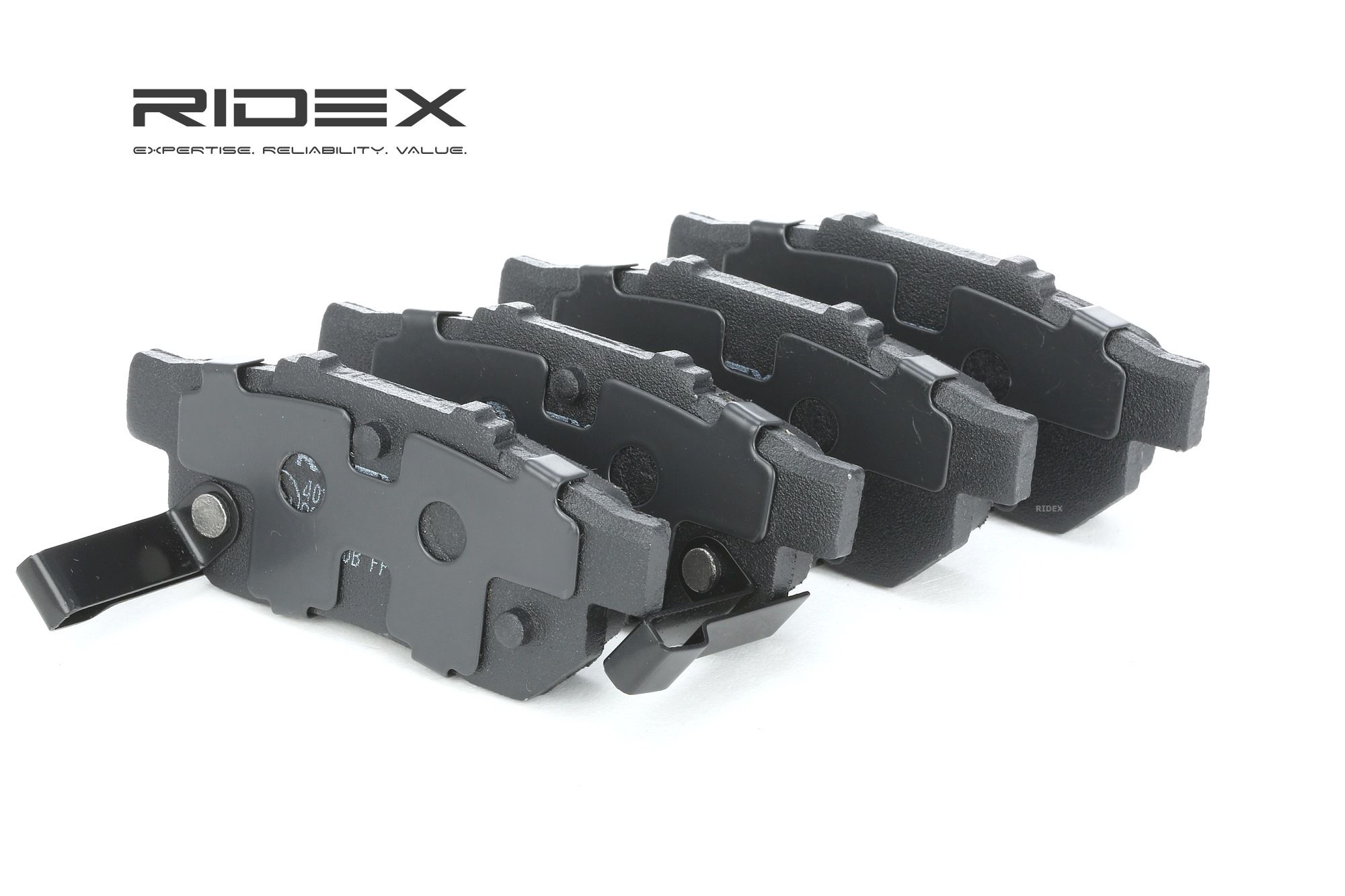 RIDEX Plaquettes De Frein 402B0448 Jeu De Plaquettes De Frein,Jeu de plaquettes de frein, frein à di