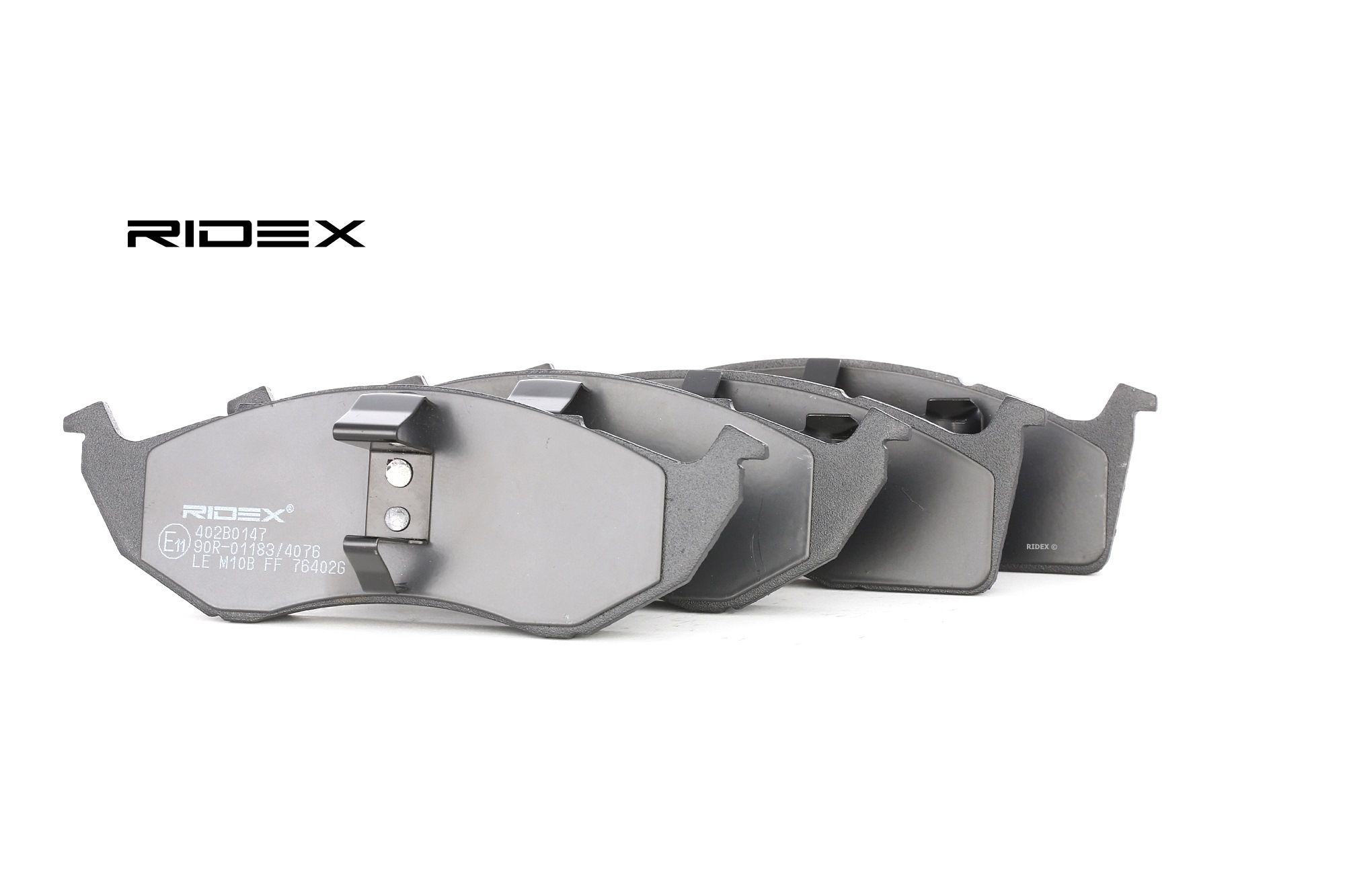 RIDEX Plaquettes De Frein 402B0147 Jeu De Plaquettes De Frein,Jeu de plaquettes de frein, frein à di