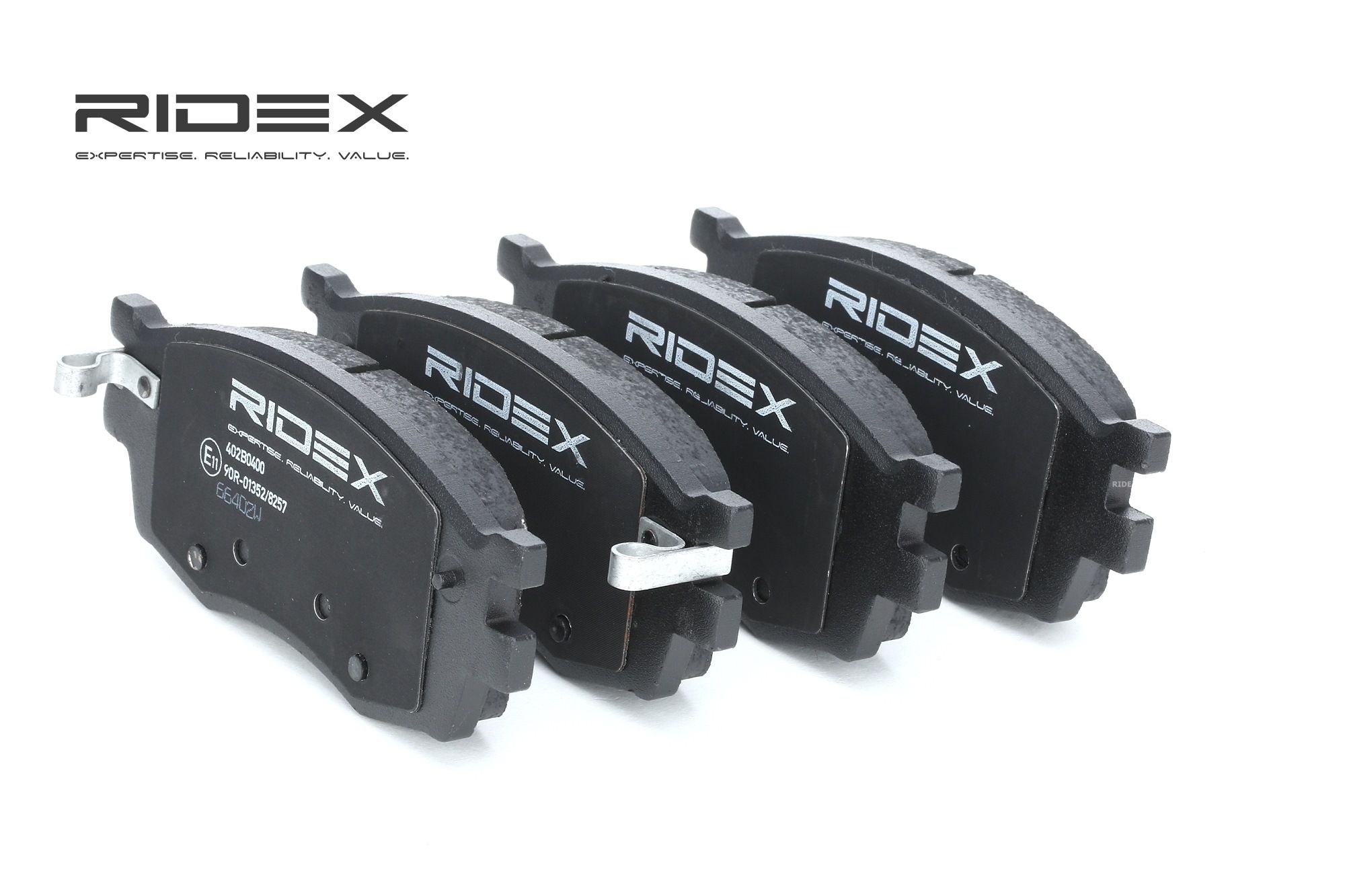 RIDEX Plaquettes De Frein 402B0400 Jeu De Plaquettes De Frein,Jeu de plaquettes de frein, frein à di