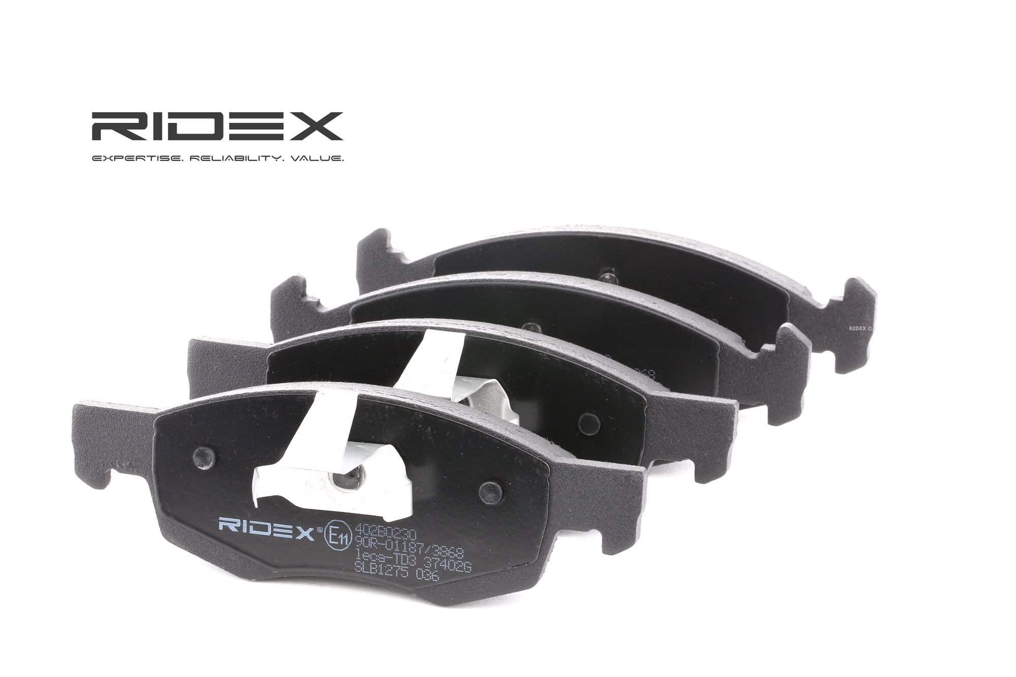 RIDEX Plaquettes De Frein 402B0230 Jeu De Plaquettes De Frein,Jeu de plaquettes de frein, frein à di