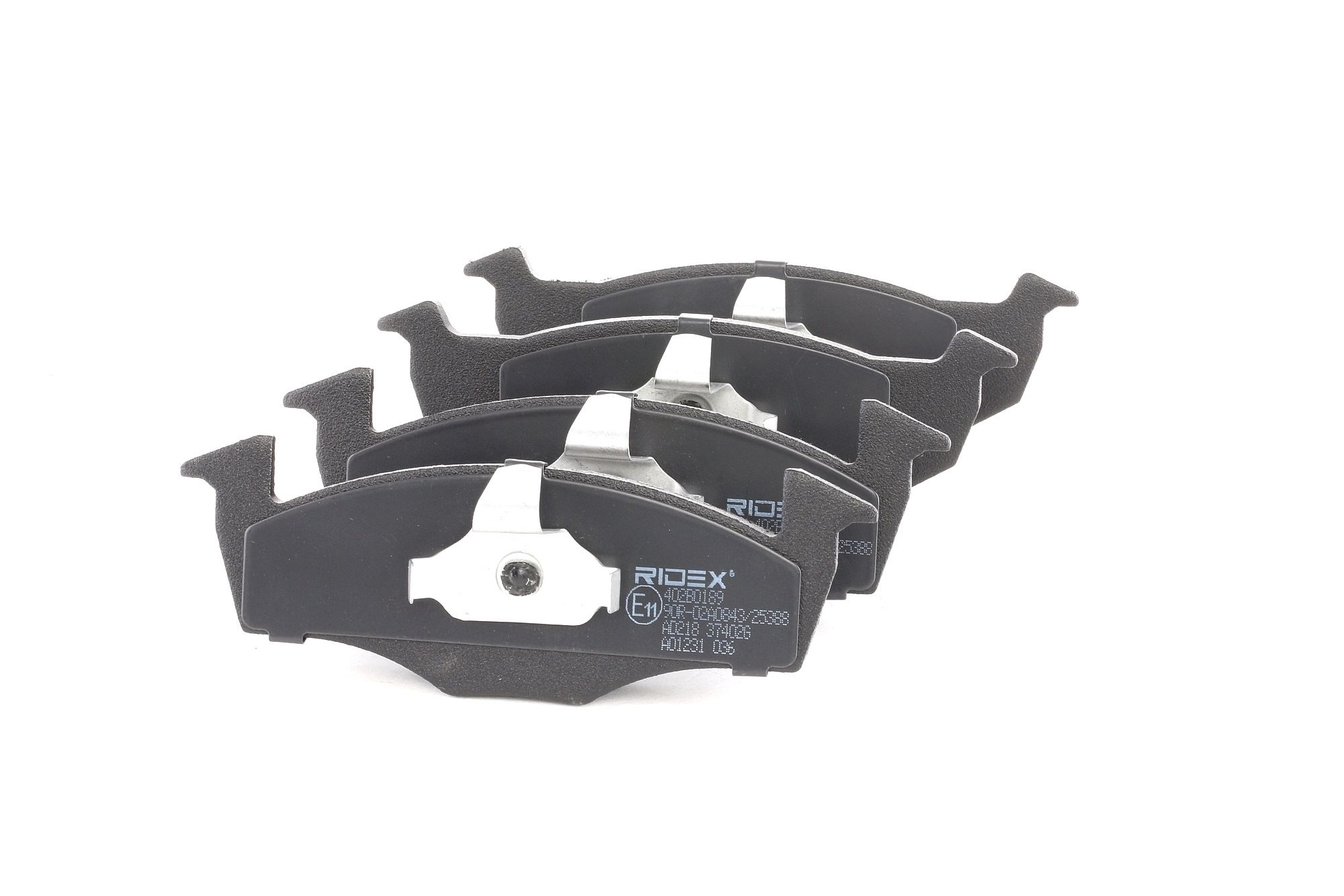 RIDEX Plaquettes De Frein 402B0189 Jeu De Plaquettes De Frein,Jeu de plaquettes de frein, frein à di