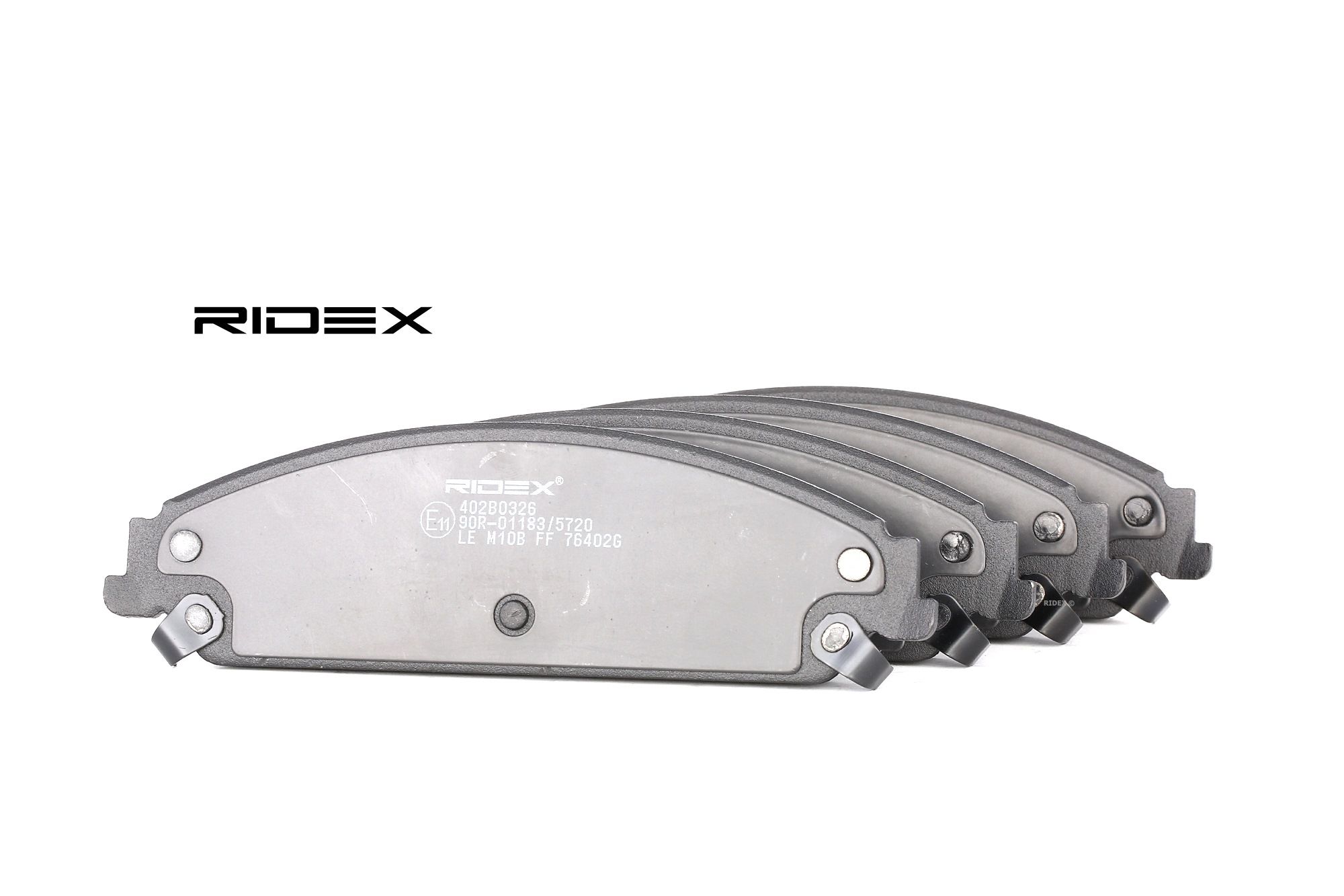 RIDEX Plaquettes De Frein 402B0326 Jeu De Plaquettes De Frein,Jeu de plaquettes de frein, frein à di