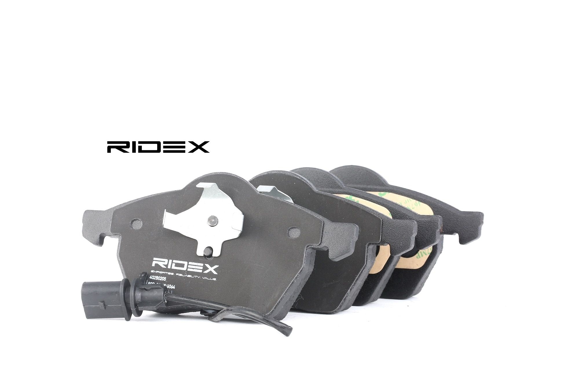 RIDEX Plaquettes De Frein 402B0205 Jeu De Plaquettes De Frein,Jeu de plaquettes de frein, frein à di