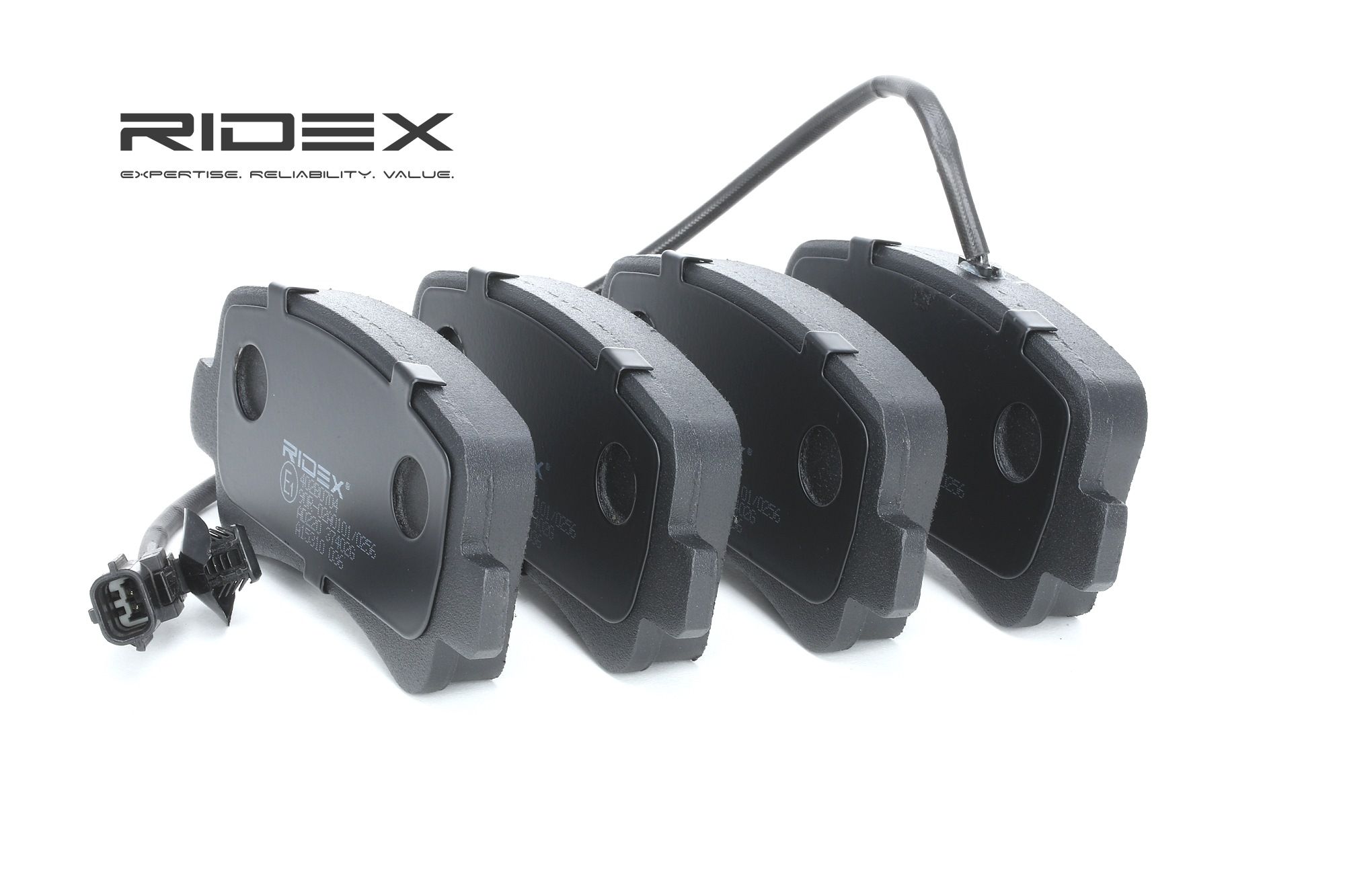 RIDEX Plaquettes De Frein 402B0704 Jeu De Plaquettes De Frein,Jeu de plaquettes de frein, frein à di