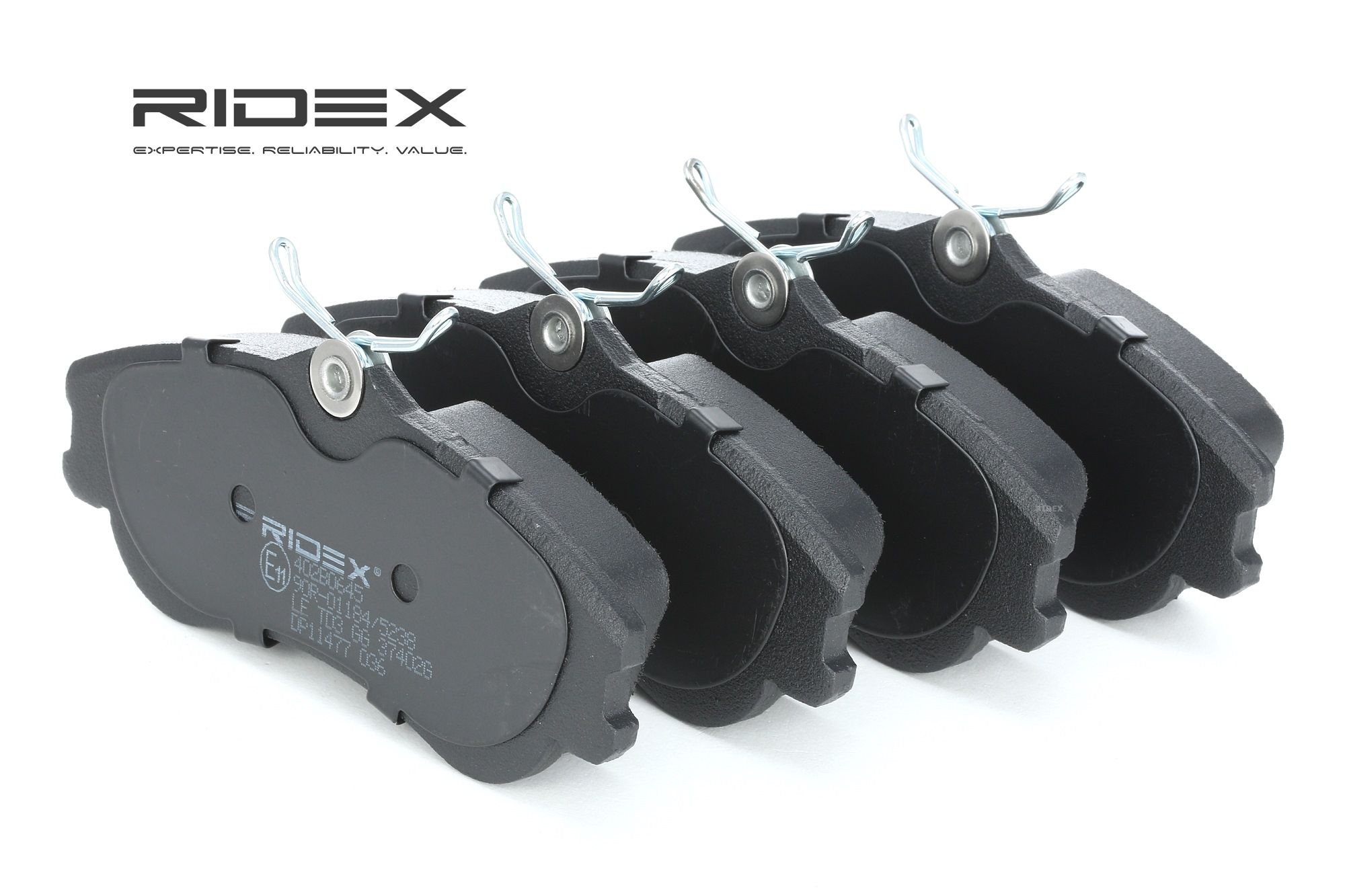 RIDEX Plaquettes De Frein 402B0645 Jeu De Plaquettes De Frein,Jeu de plaquettes de frein, frein à di