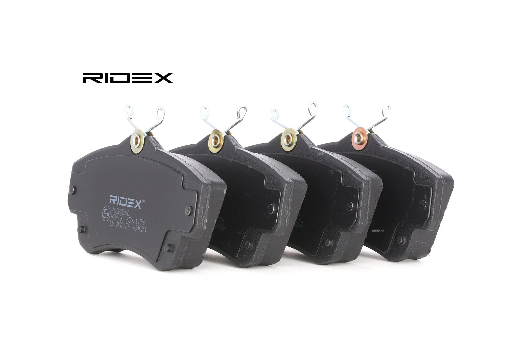 RIDEX Plaquettes De Frein 402B0286 Jeu De Plaquettes De Frein,Jeu de plaquettes de frein, frein à di