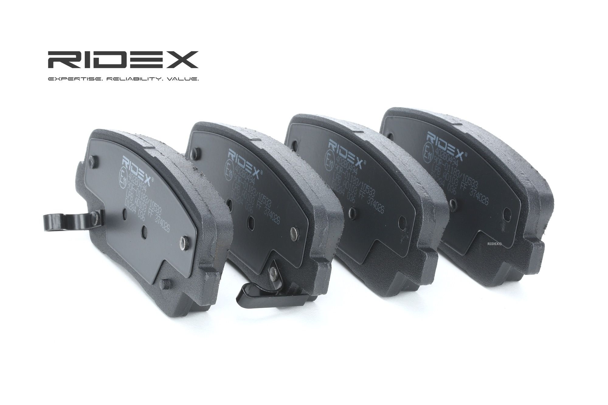 RIDEX Plaquettes De Frein 402B0494 Jeu De Plaquettes De Frein,Jeu de plaquettes de frein, frein à di