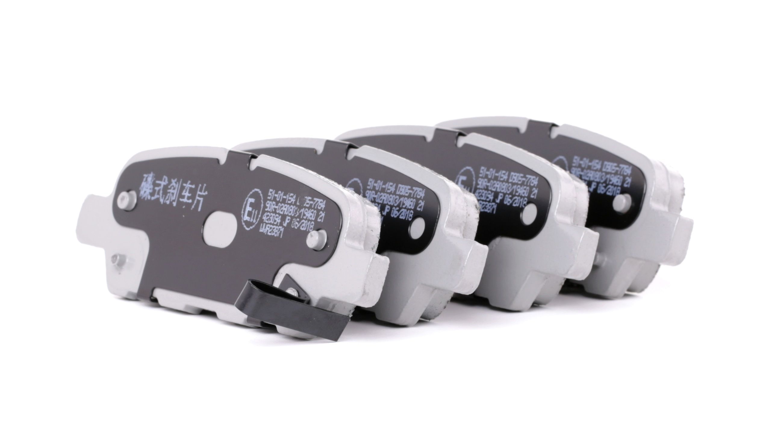 ASHIKA Bremsbeläge 51-01-154 Bremsklötze,Scheibenbremsbelag NISSAN,SUZUKI,INFINITI,QASHQAI / QASHQAI +2 J10, JJ10,X-TRAIL T30,JUKE F15,MURANO Z50