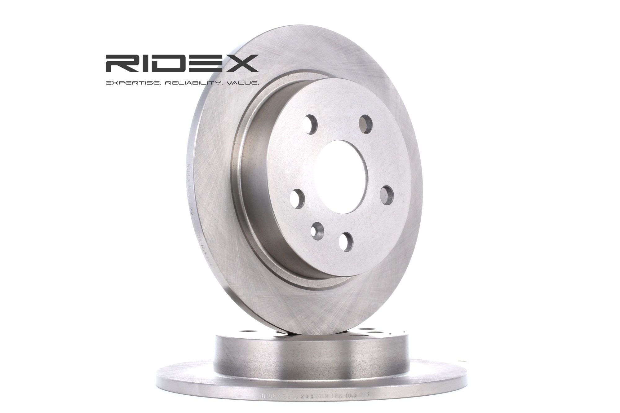 RIDEX Disques De Frein 82B0265 Frein à Disque,Disque de frein OPEL,CHEVROLET,SAAB,INSIGNIA,INSIGNIA