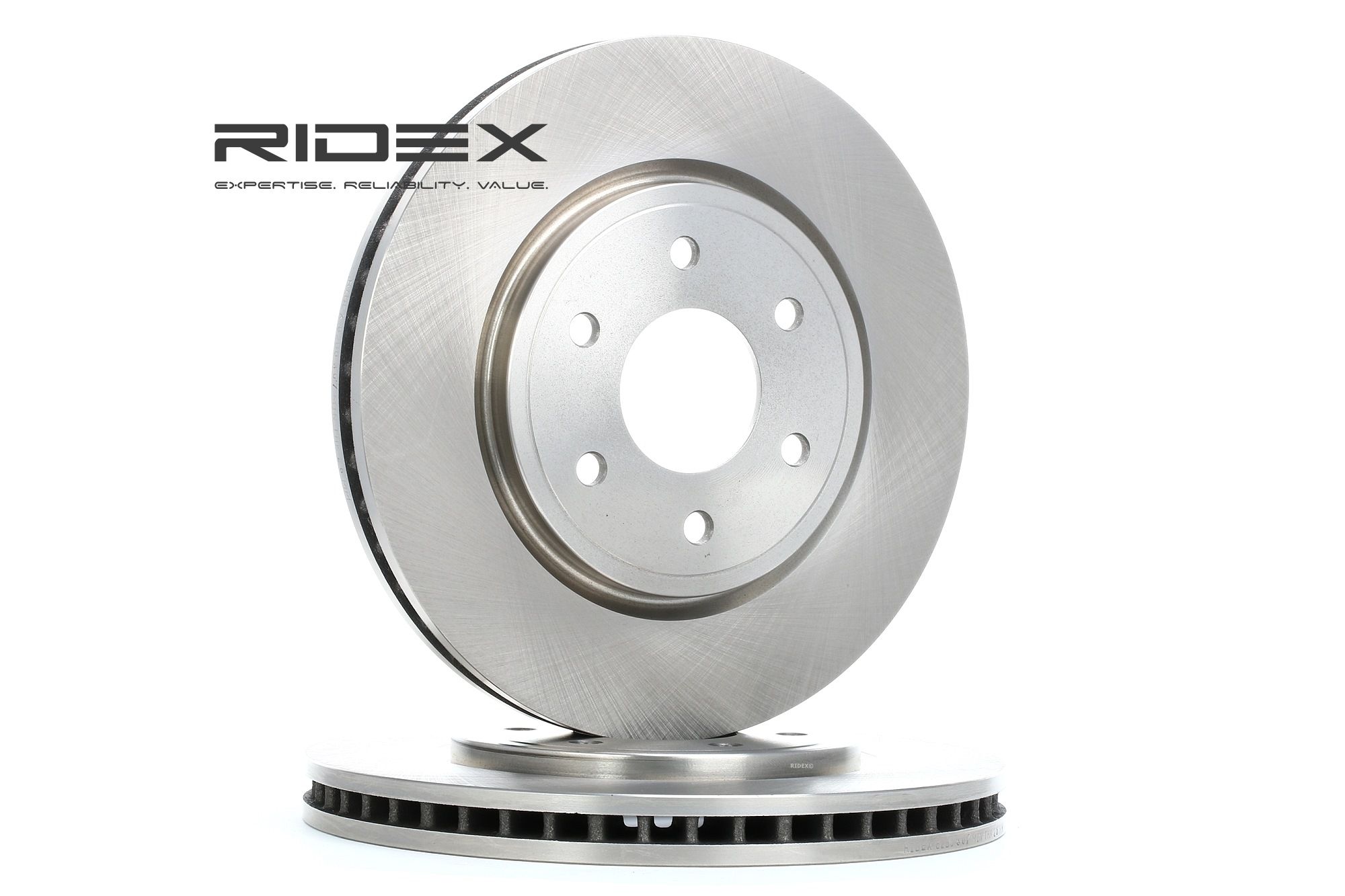 RIDEX Disques De Frein 82B0307 Frein à Disque,Disque de frein NISSAN,NAVARA D40,PATHFINDER R51,NAVAR