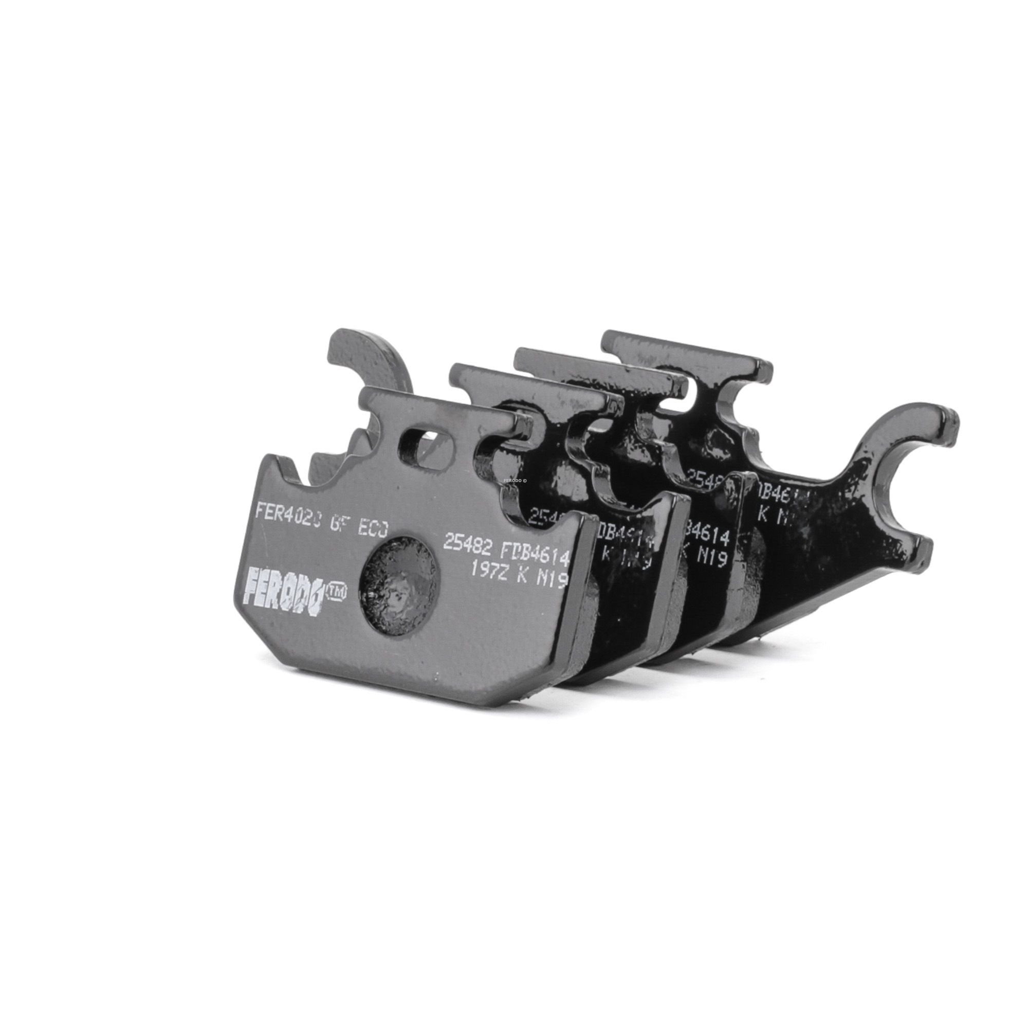 FERODO Bremsbeläge FDB4614 Bremsklötze,Scheibenbremsbelag RENAULT,TWIZY MAM_