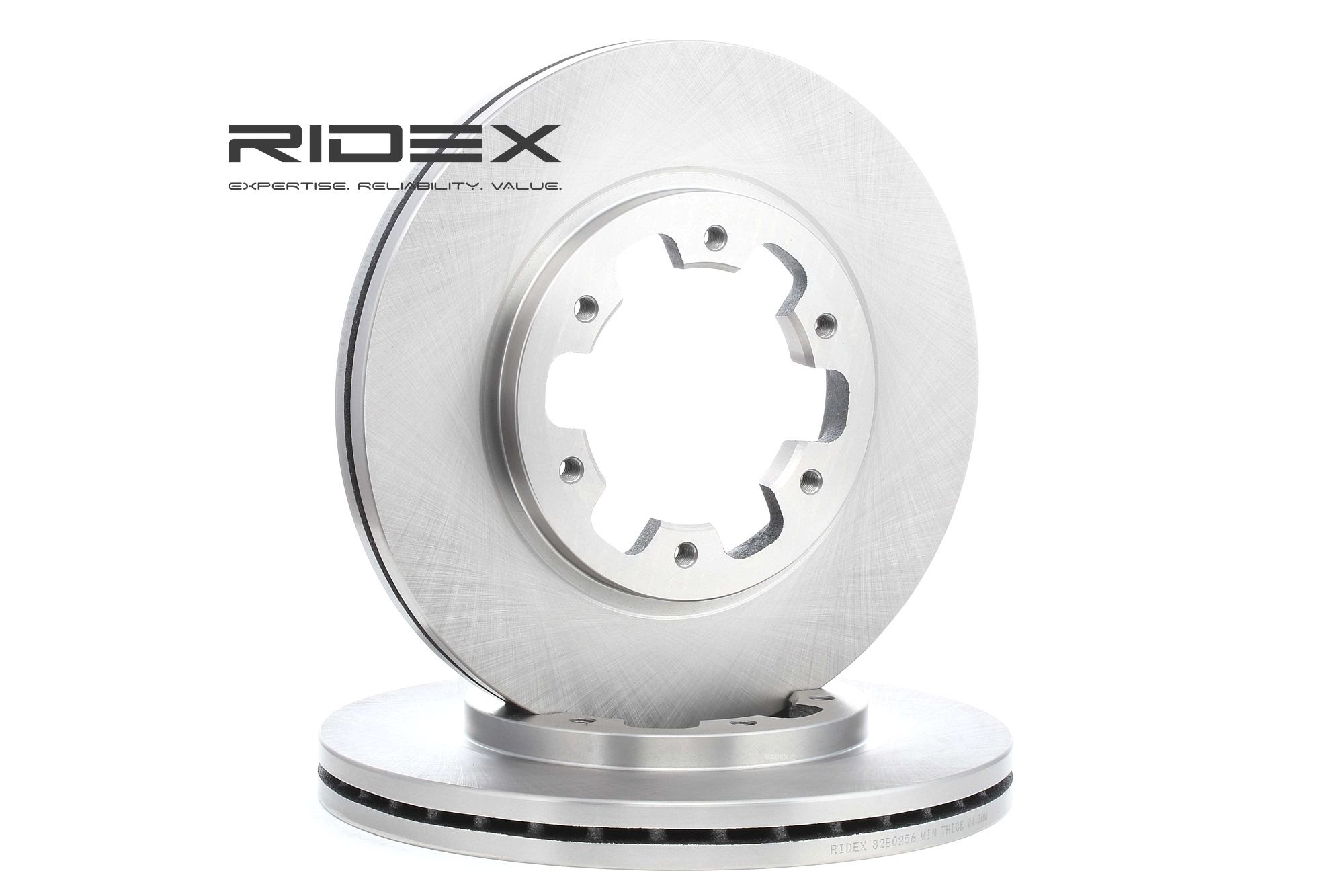 RIDEX Disques De Frein 82B0256 Frein à Disque,Disque de frein FORD,NISSAN,MAVERICK UDS, UNS,MAVERICK