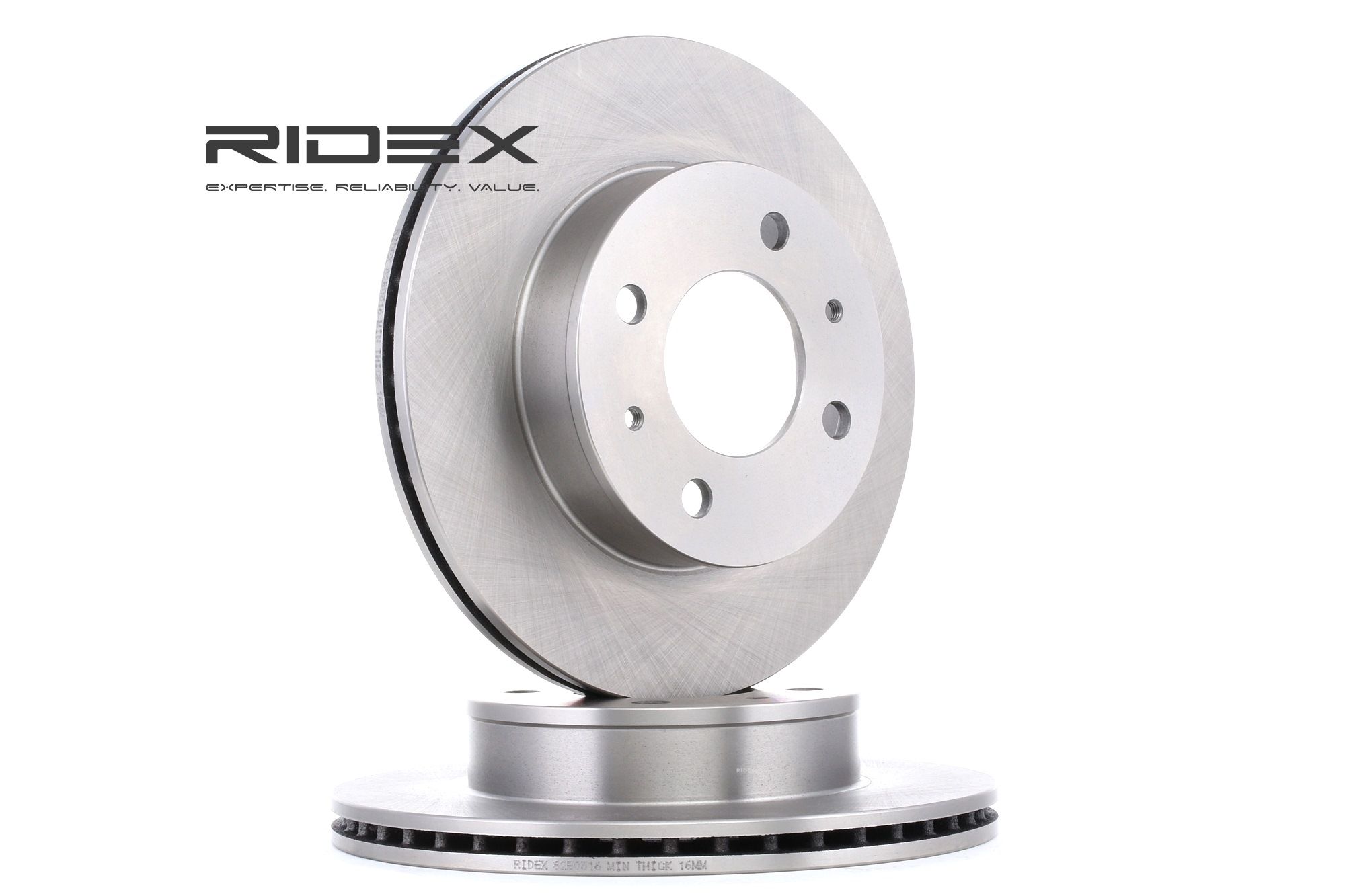 RIDEX Disques De Frein 82B0316 Frein à Disque,Disque de frein HYUNDAI,ATOS MX