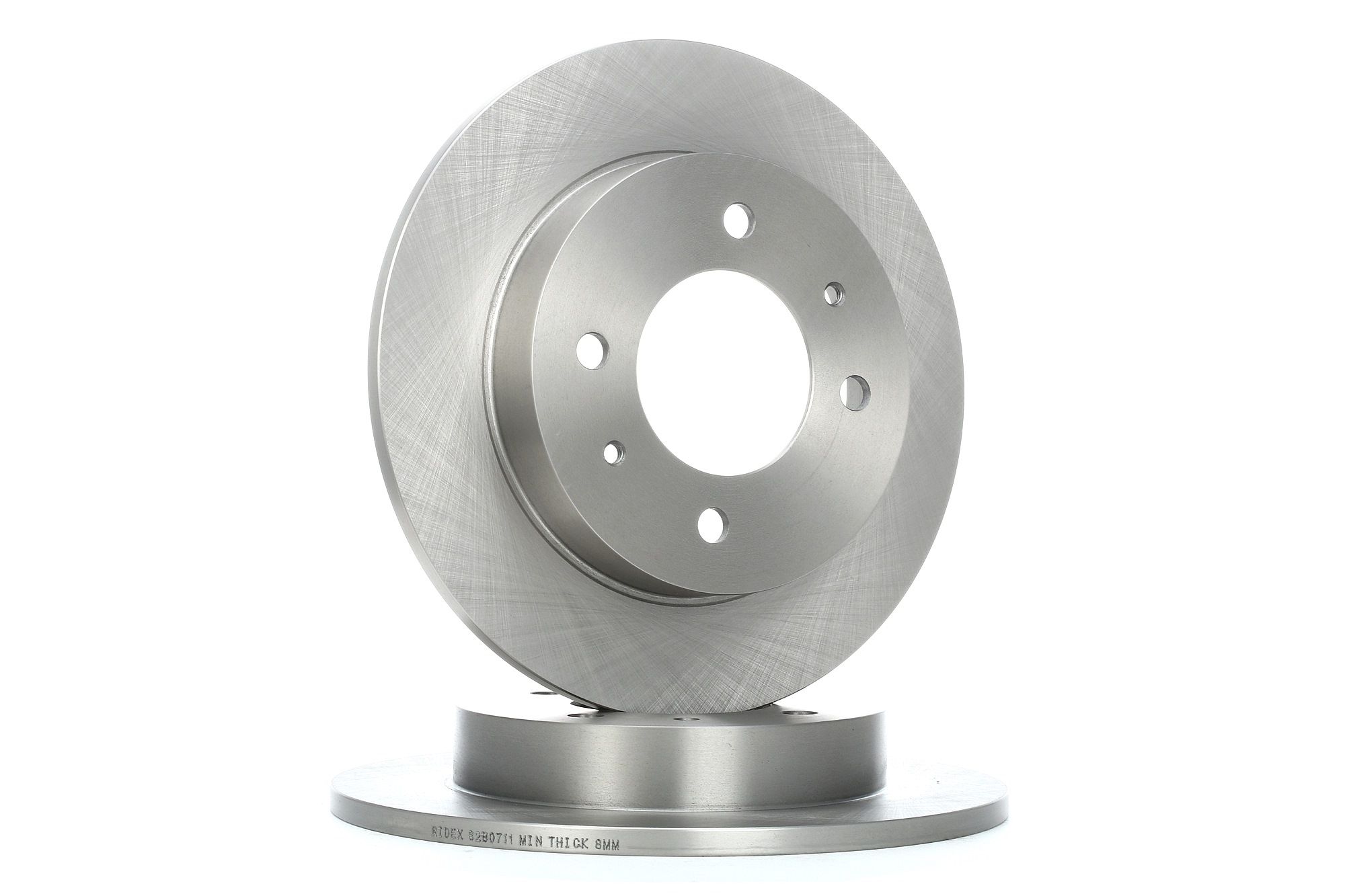 RIDEX Disques De Frein 82B0711 Frein à Disque,Disque de frein HYUNDAI,COUPE RD,ELANTRA XD,ELANTRA Se