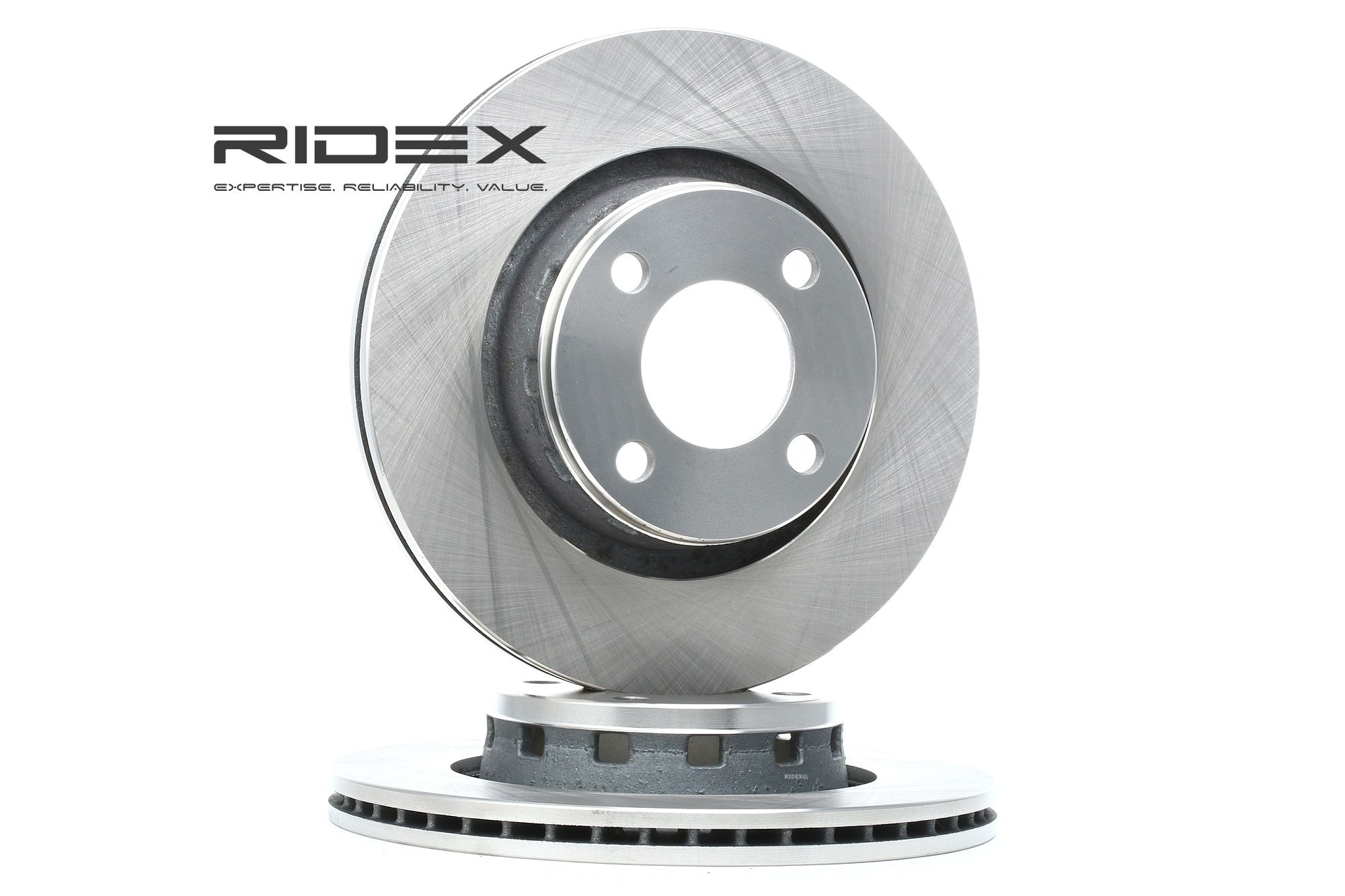 RIDEX Disques De Frein 82B0303 Frein à Disque,Disque de frein AUDI,80 8C, B4,CABRIOLET 8G7, B4,80 Av
