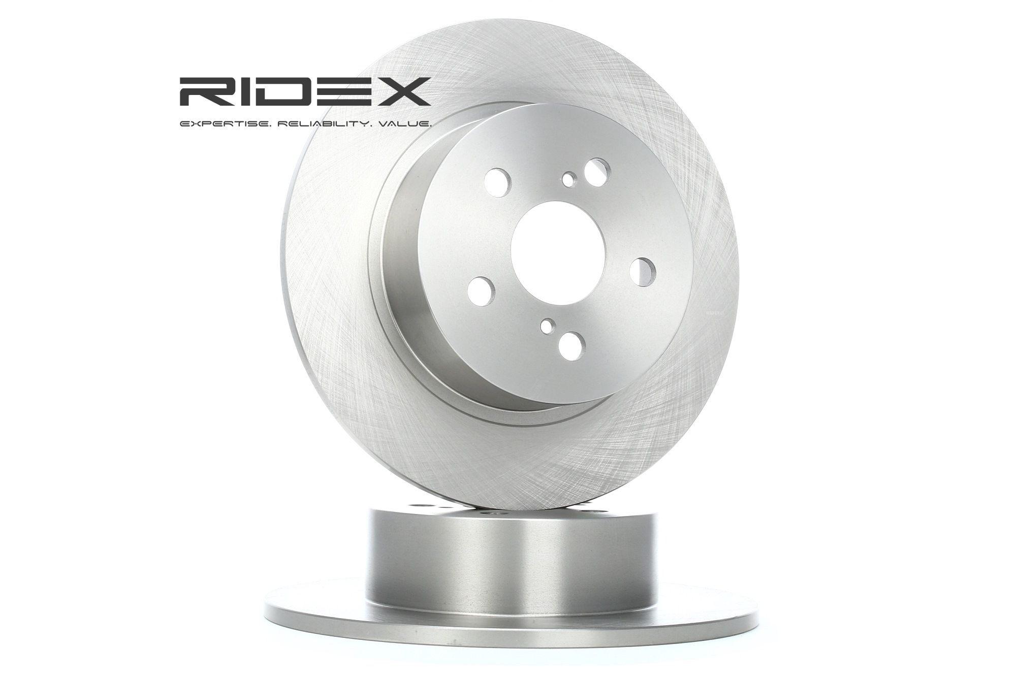 RIDEX Disques De Frein 82B0327 Frein à Disque,Disque de frein TOYOTA,AVENSIS _T22_,AVENSIS Liftback