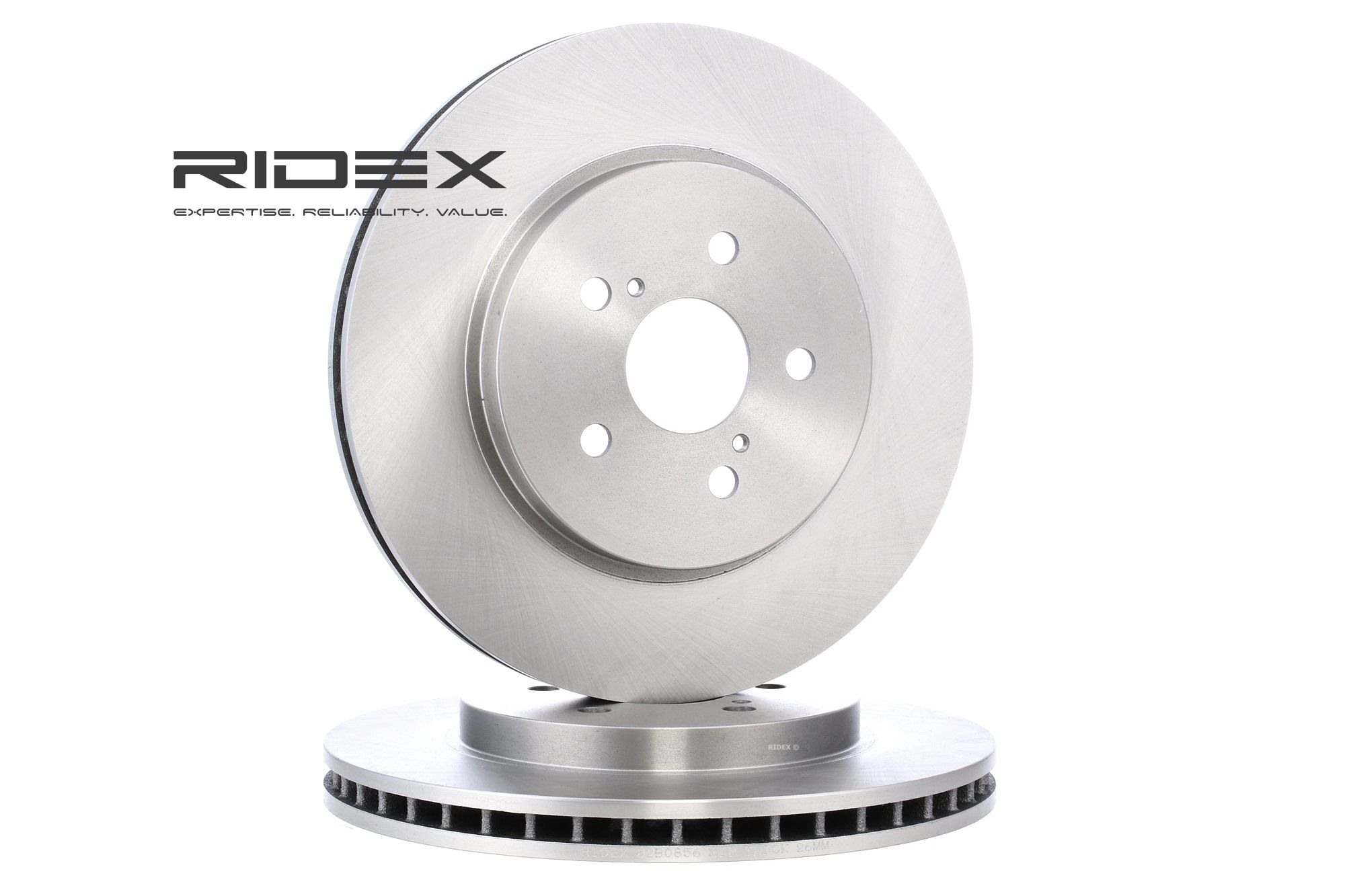 RIDEX Disques De Frein 82B0856 Frein à Disque,Disque de frein LEXUS,RX MHU3_, GSU3_, MCU3_