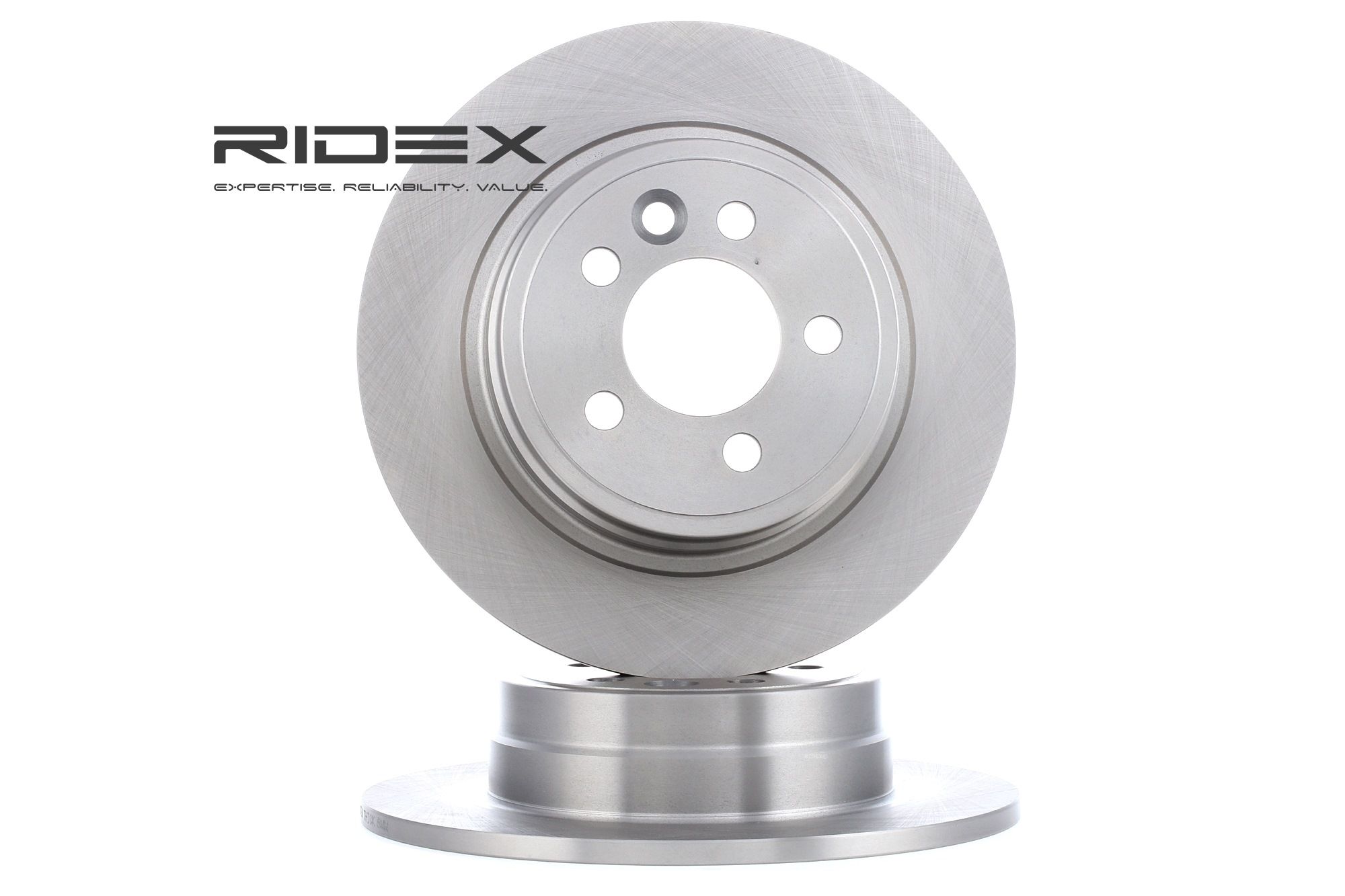 RIDEX Disques De Frein 82B0417 Frein à Disque,Disque de frein ROVER,MG,75 RJ,75 Tourer RJ,MG ZT,MG Z