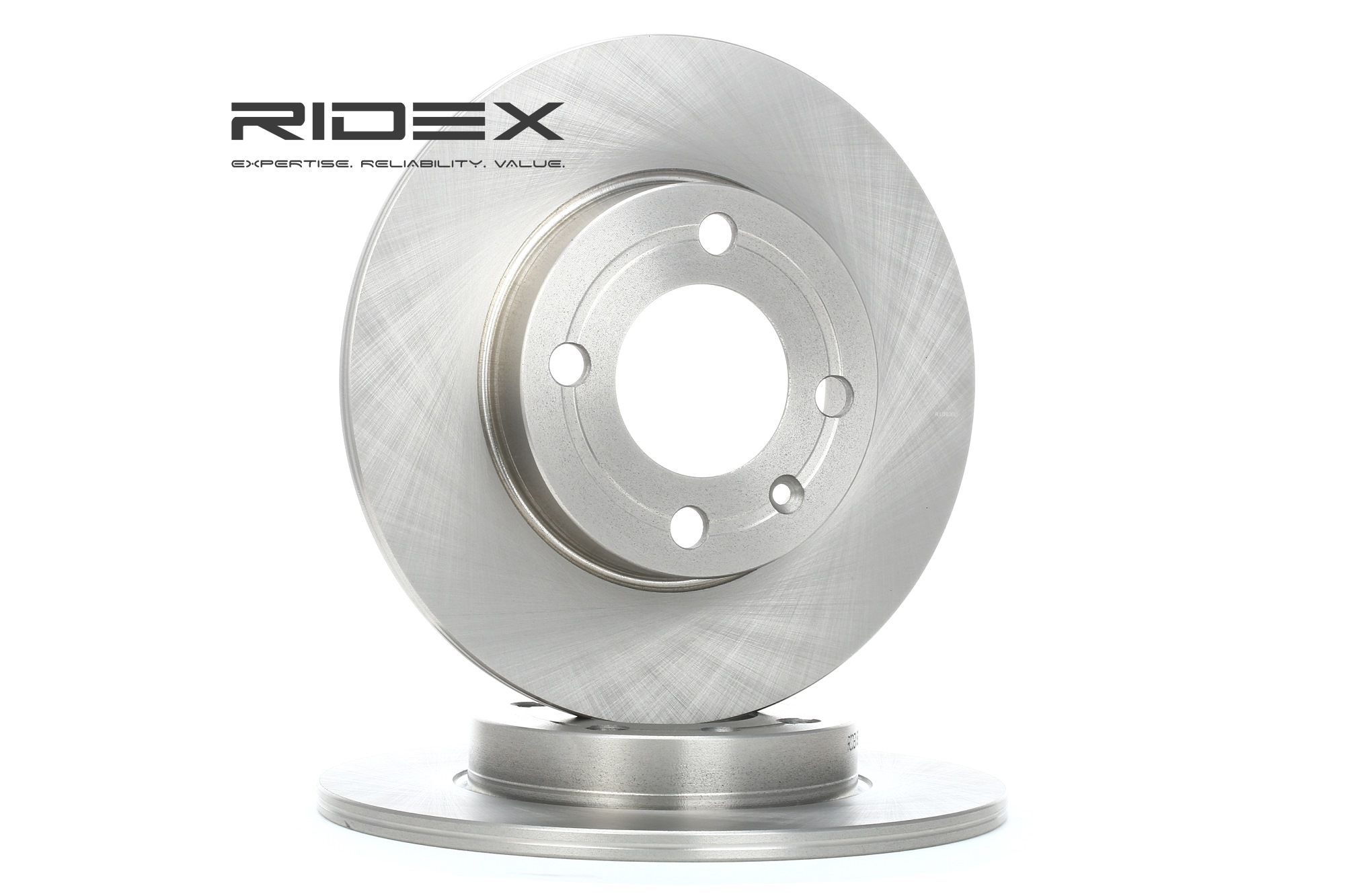 RIDEX Disques De Frein 82B0758 Frein à Disque,Disque de frein VW,SEAT,POLO 6N2,POLO 6N1,POLO CLASSIC