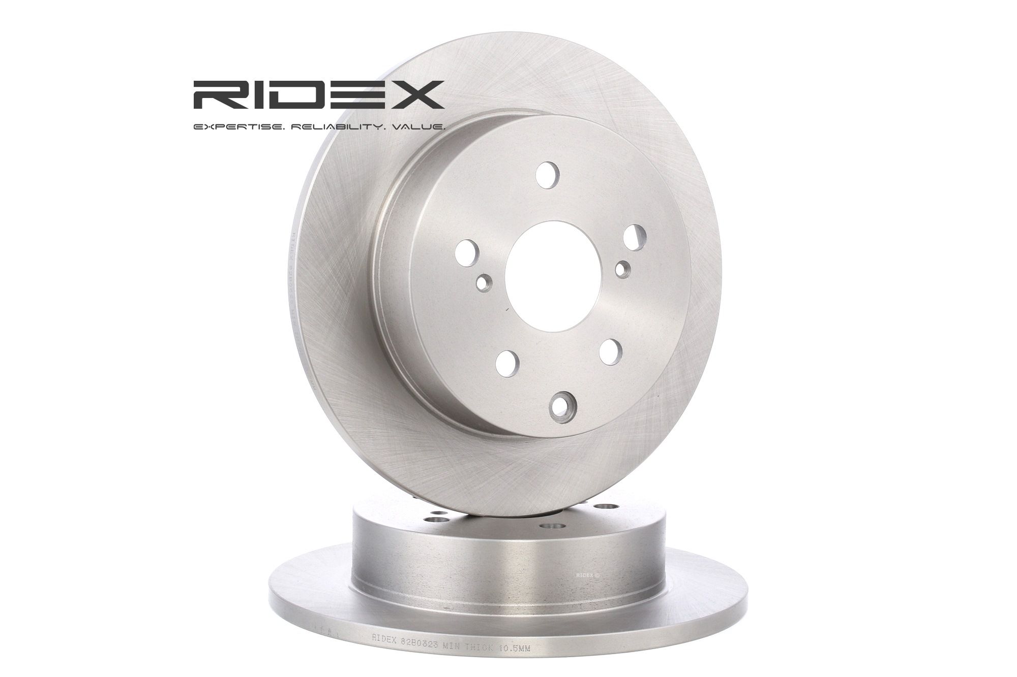 RIDEX Disques De Frein 82B0323 Frein à Disque,Disque de frein TOYOTA,LEXUS,RAV 4 III ACA3_, ACE_, AL