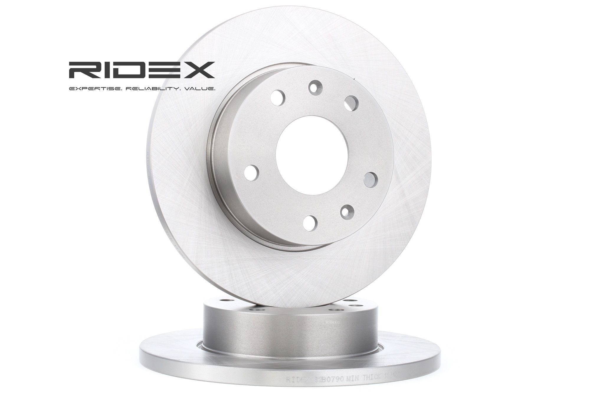 RIDEX Disques De Frein 82B0790 Frein à Disque,Disque de frein LAND ROVER,FREELANDER LN,FREELANDER So