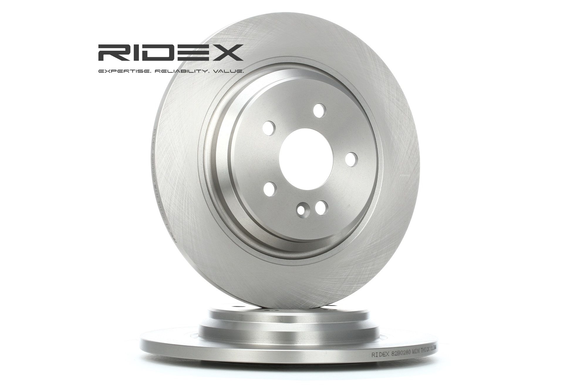RIDEX Disques De Frein 82B0280 Frein à Disque,Disque de frein MERCEDES-BENZ,CLASE M W163