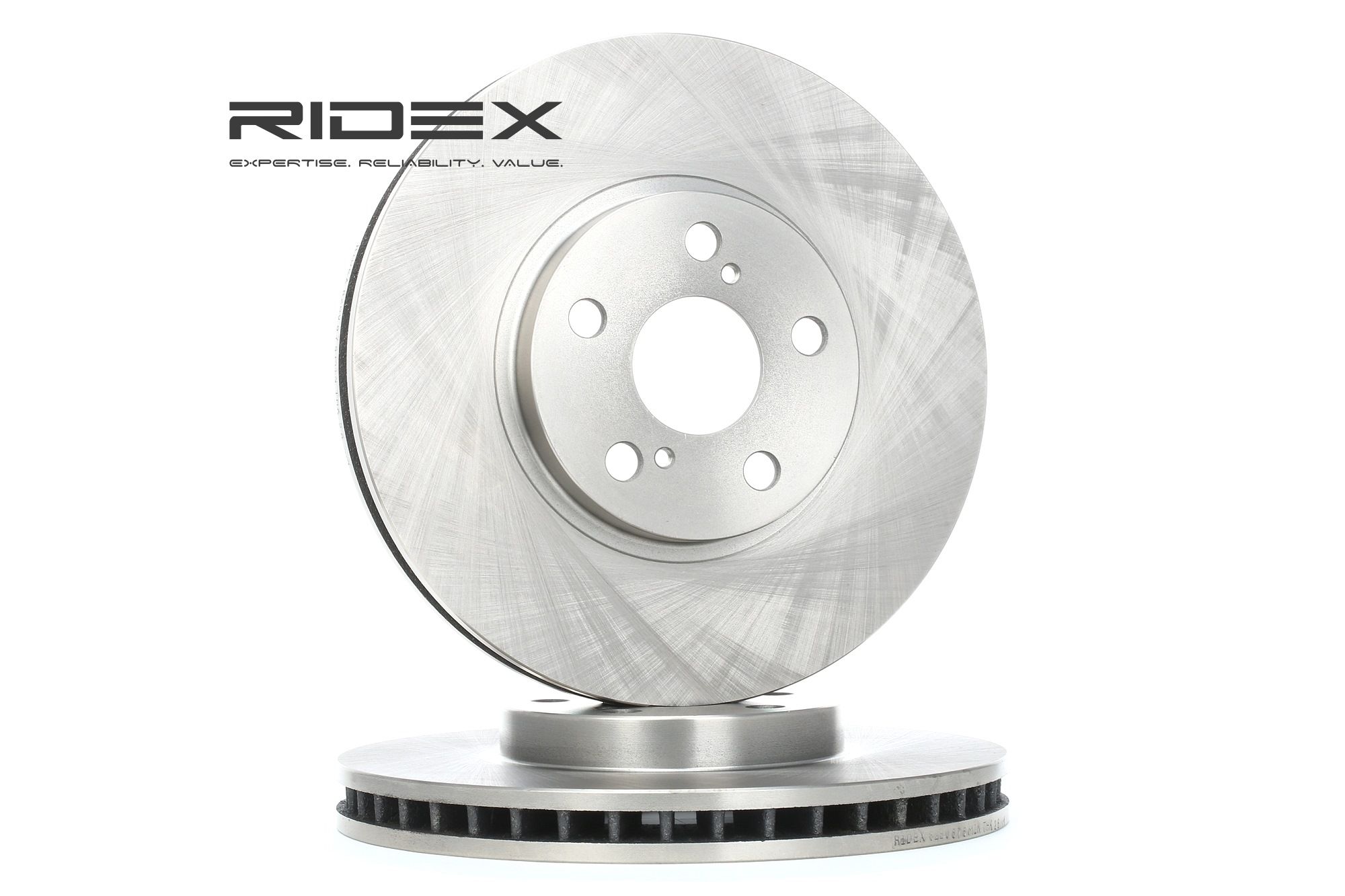RIDEX Disques De Frein 82B0675 Frein à Disque,Disque de frein TOYOTA,AVENSIS Ranchera familiar T25,A