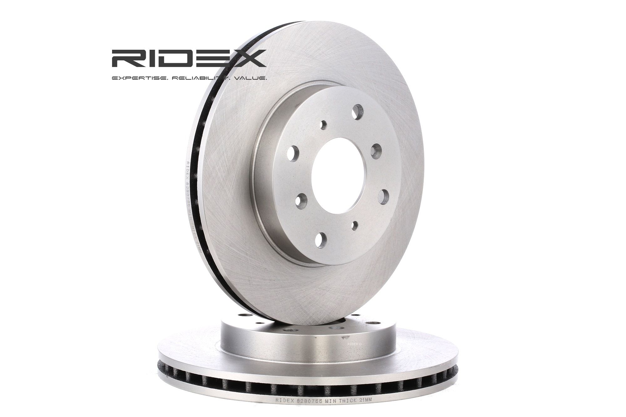 RIDEX Disques De Frein 82B0755 Frein à Disque,Disque de frein HONDA,PRELUDE V BB,ACCORD VI CG, CK,PR