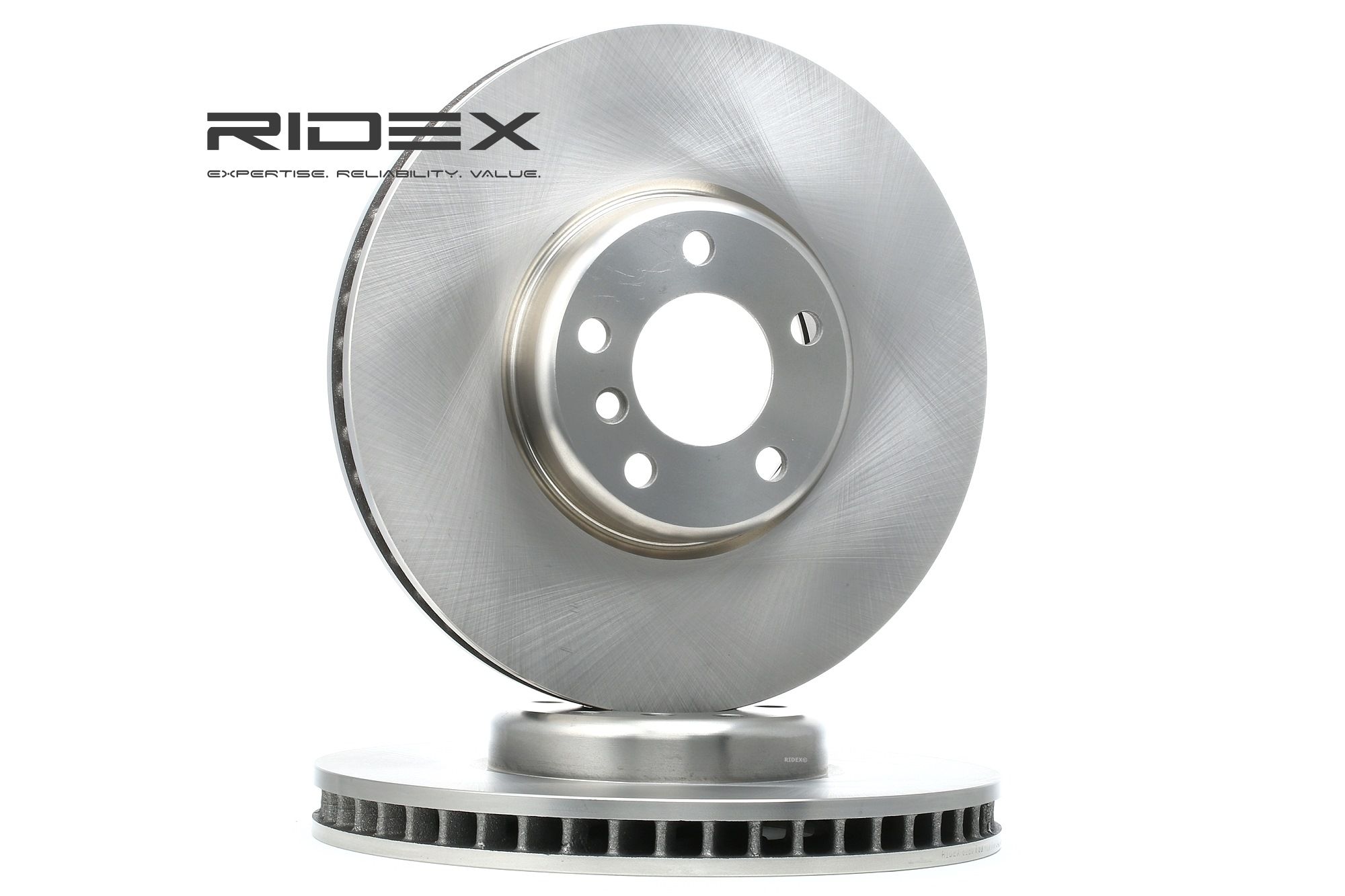 RIDEX Disques De Frein 82B0759 Frein à Disque,Disque de frein BMW,5 F10, F18,5 Touring F11,5 Gran Tu