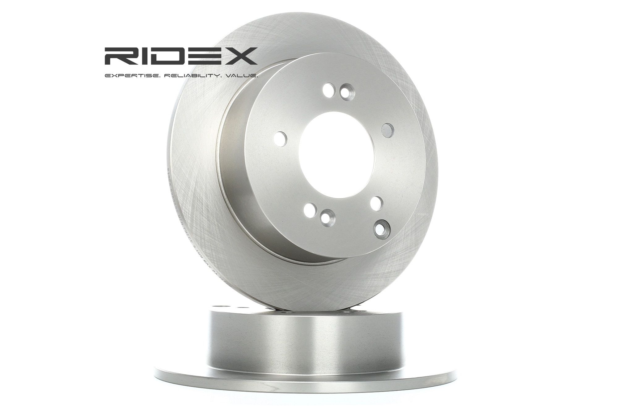 RIDEX Disques De Frein 82B0502 Frein à Disque,Disque de frein KIA,CARENS III UN