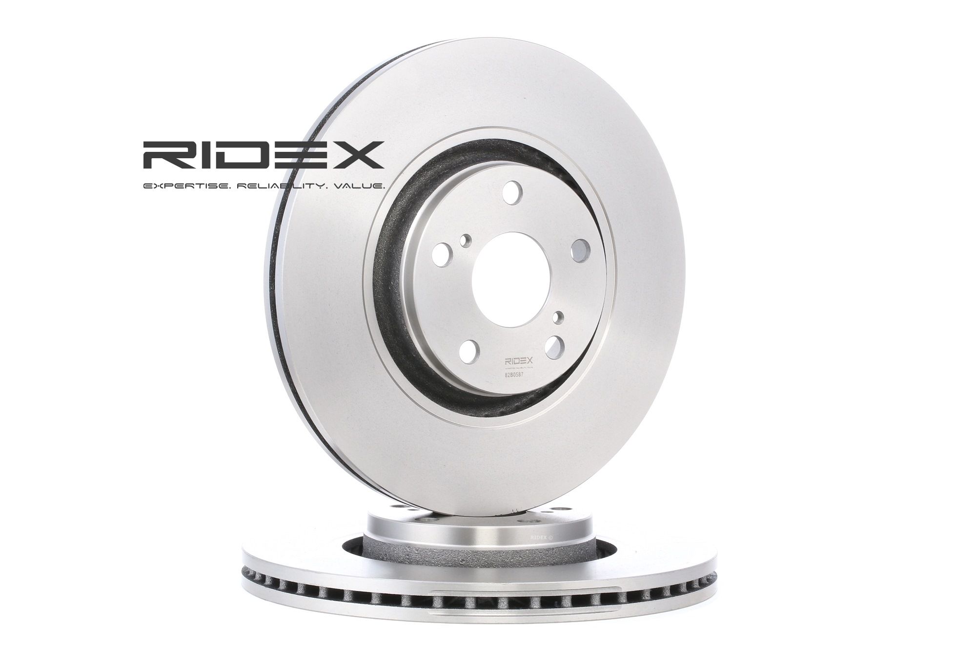 RIDEX Disques De Frein 82B0587 Frein à Disque,Disque de frein TOYOTA,VERSO _AUR2_, _ZGR2_,AVENSIS Ra