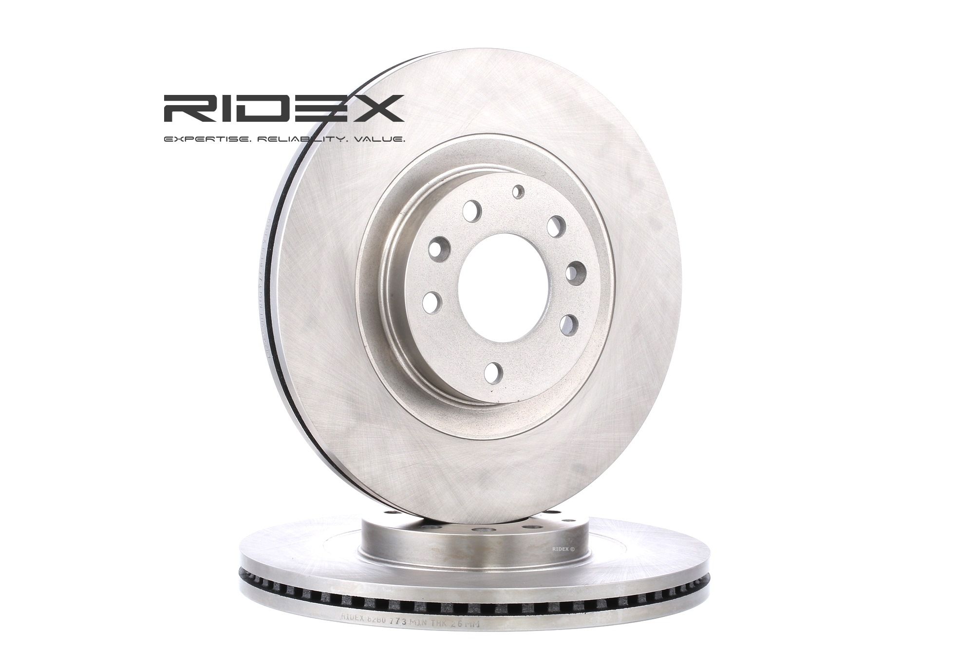 RIDEX Disques De Frein 82B0773 Frein à Disque,Disque de frein MAZDA,CX-7 ER,CX-9 TB