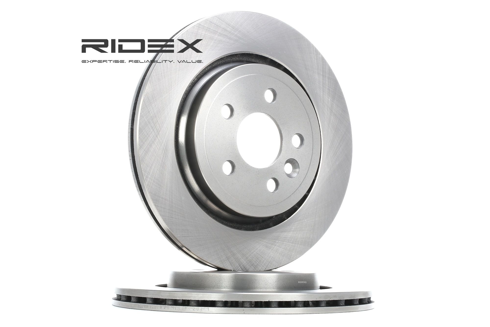 RIDEX Disques De Frein 82B0591 Frein à Disque,Disque de frein VOLVO,V60,XC70 II,S80 II AS,S60 II,V70